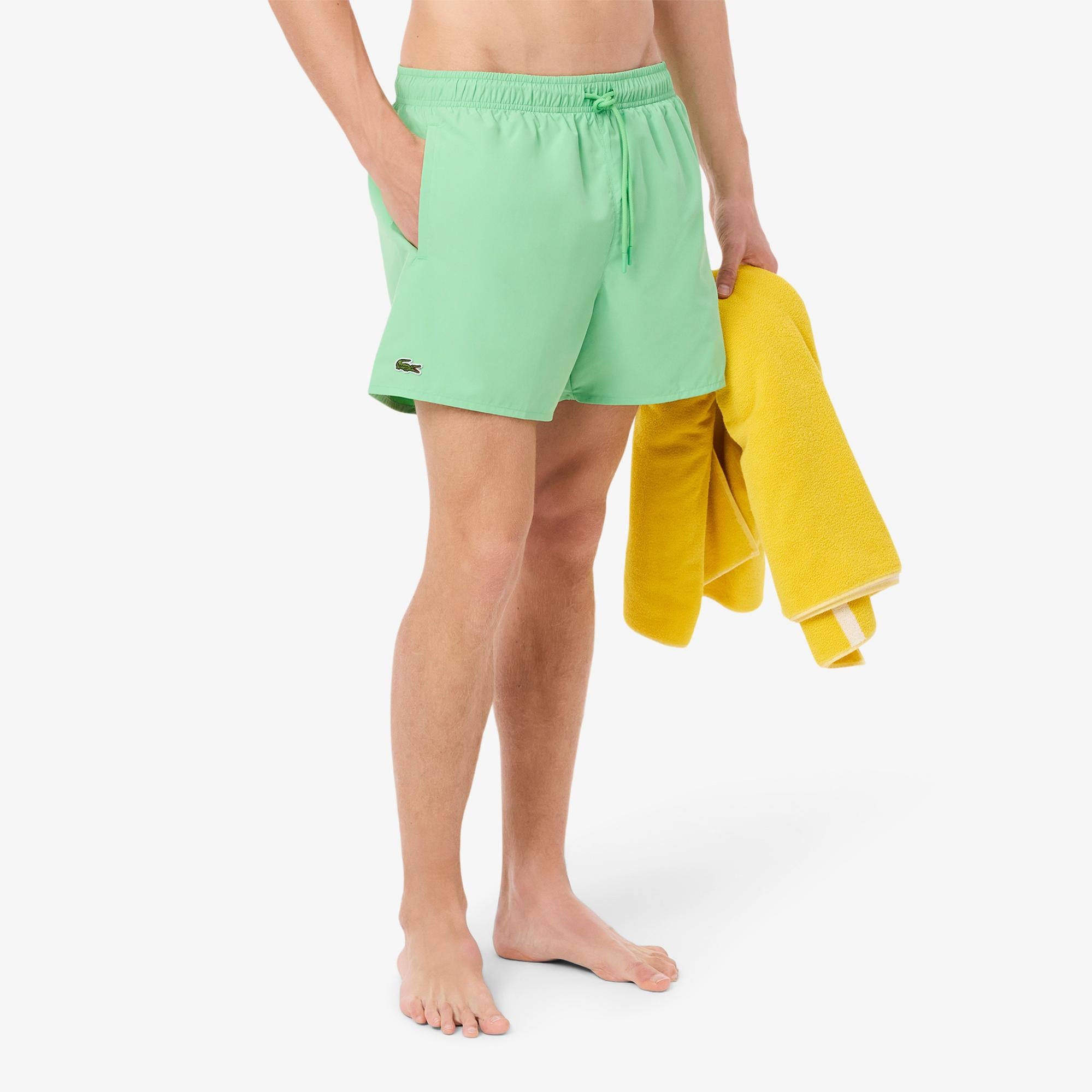 Lacoste Erkek Yeşil Deniz Şortu