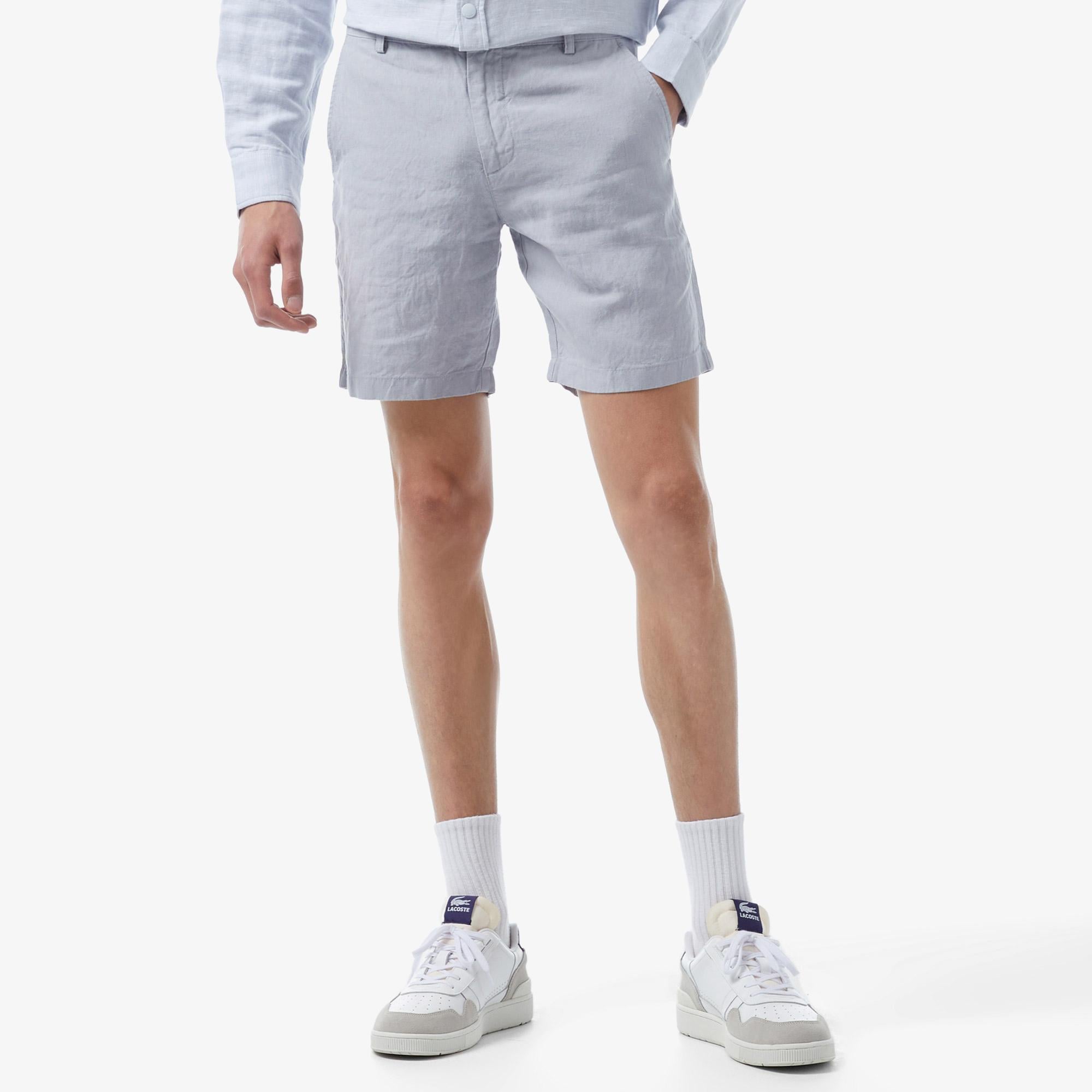 Lacoste Classic Fit Erkek Mavi Şort