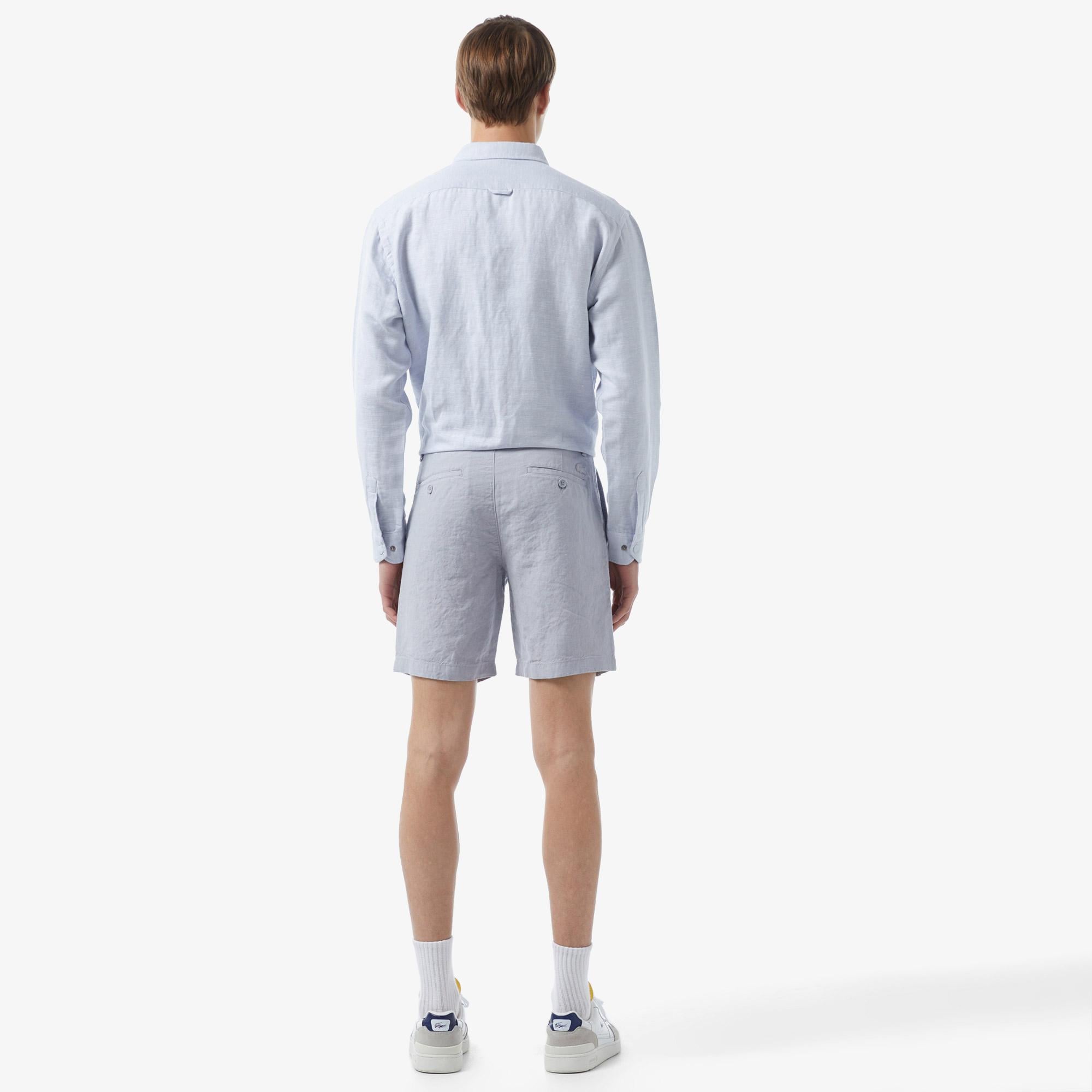 Lacoste Classic Fit Erkek Mavi Şort