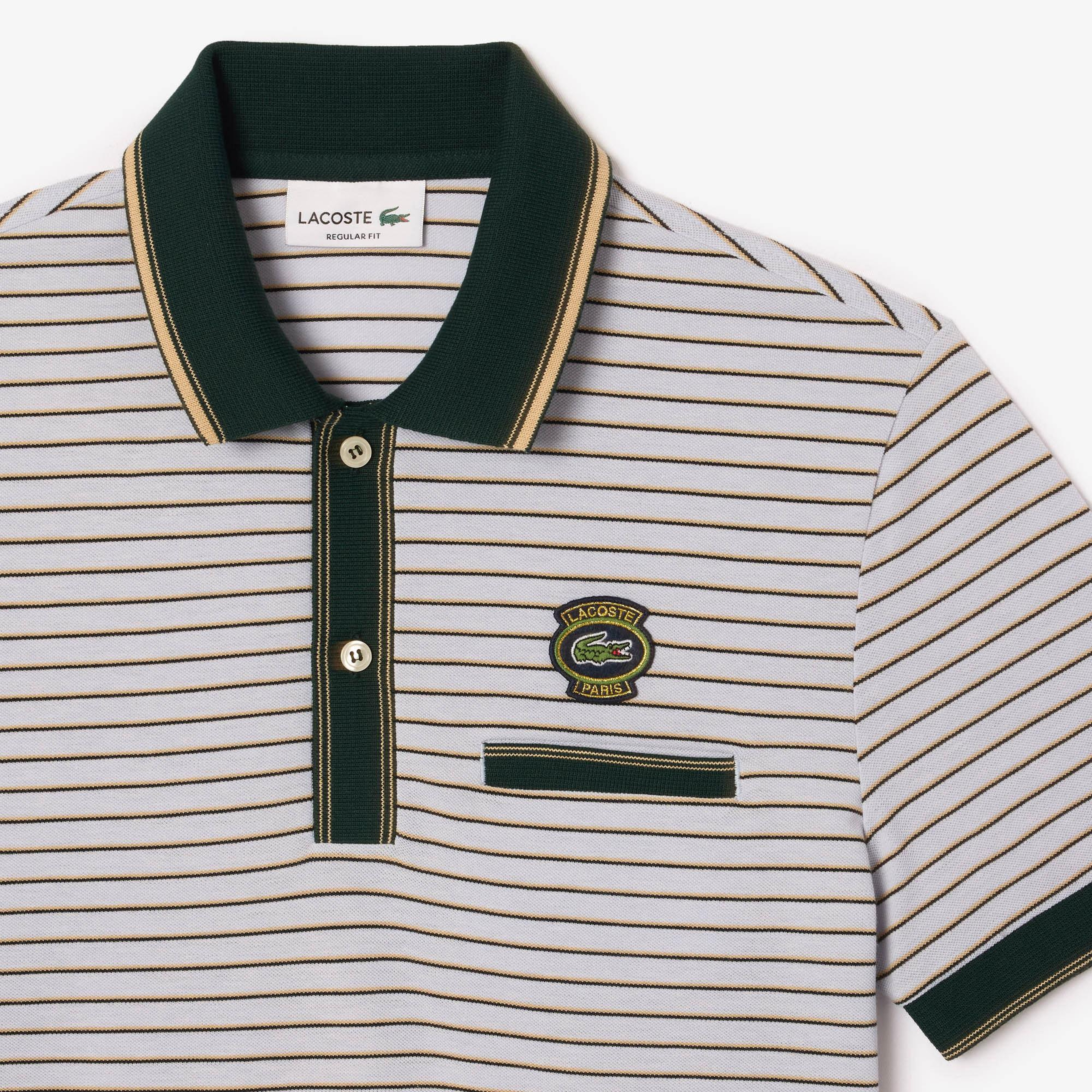 Lacoste Classic Fit Erkek Gri Polo