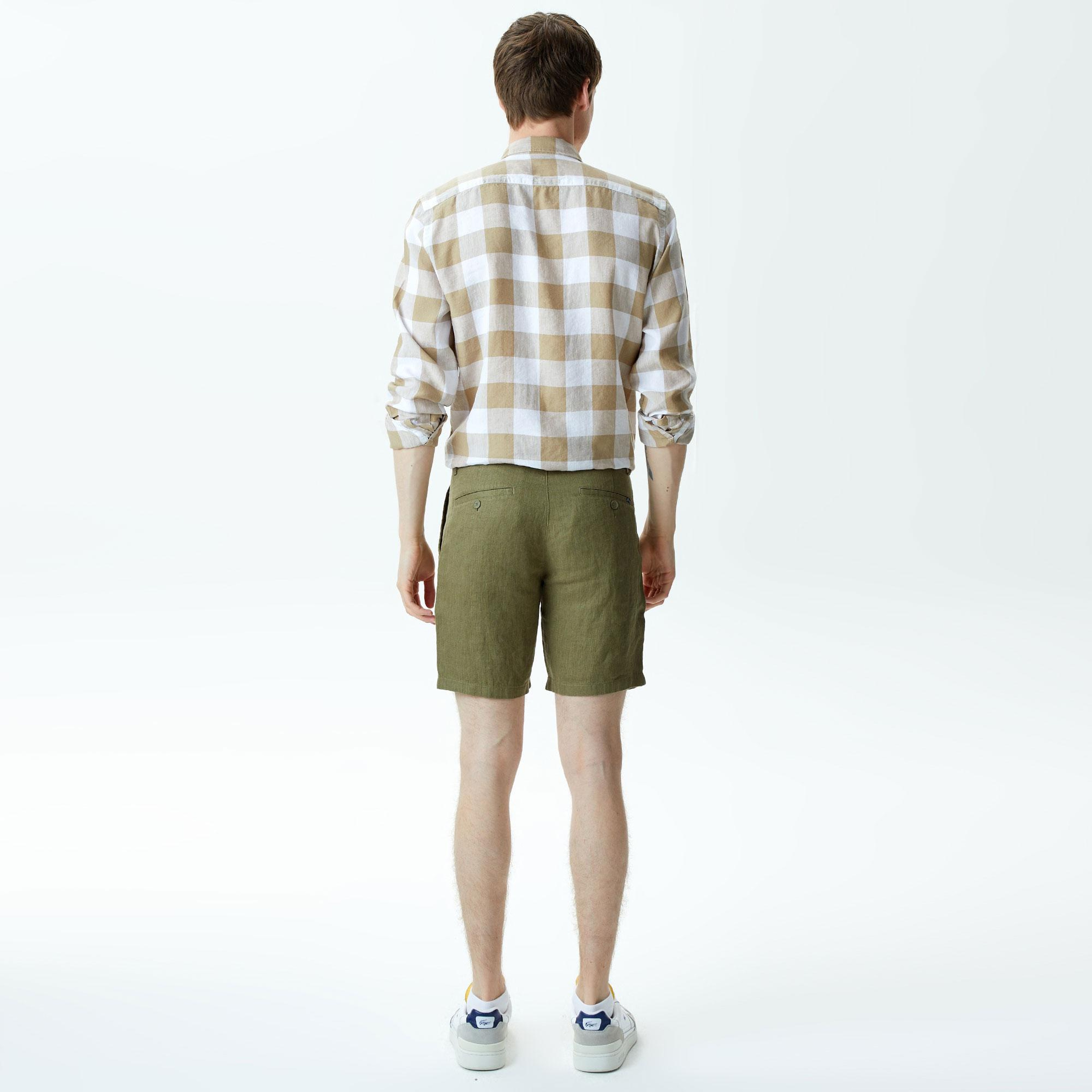 Lacoste Regular Fit Erkek Haki Şort