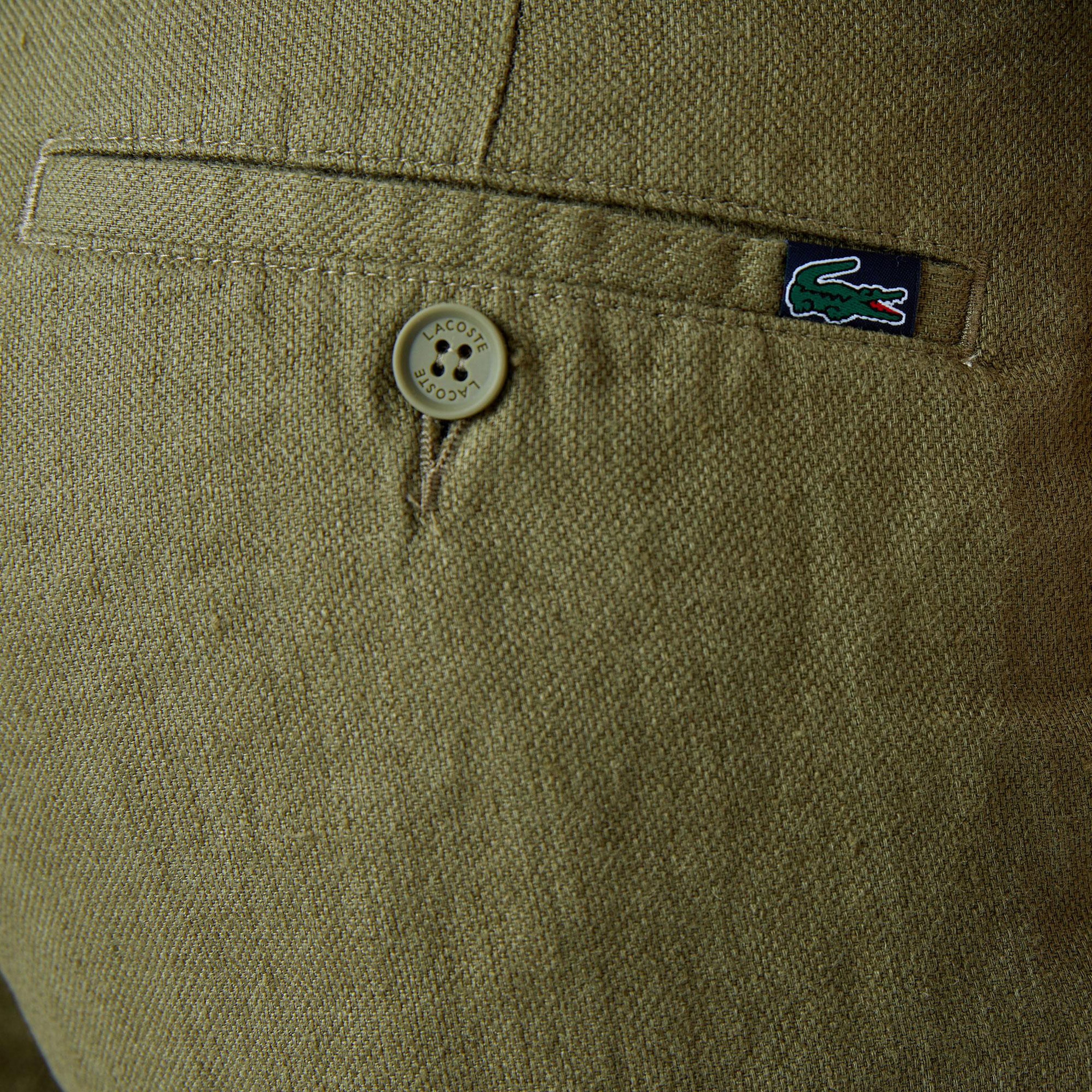 Lacoste Regular Fit Erkek Haki Şort
