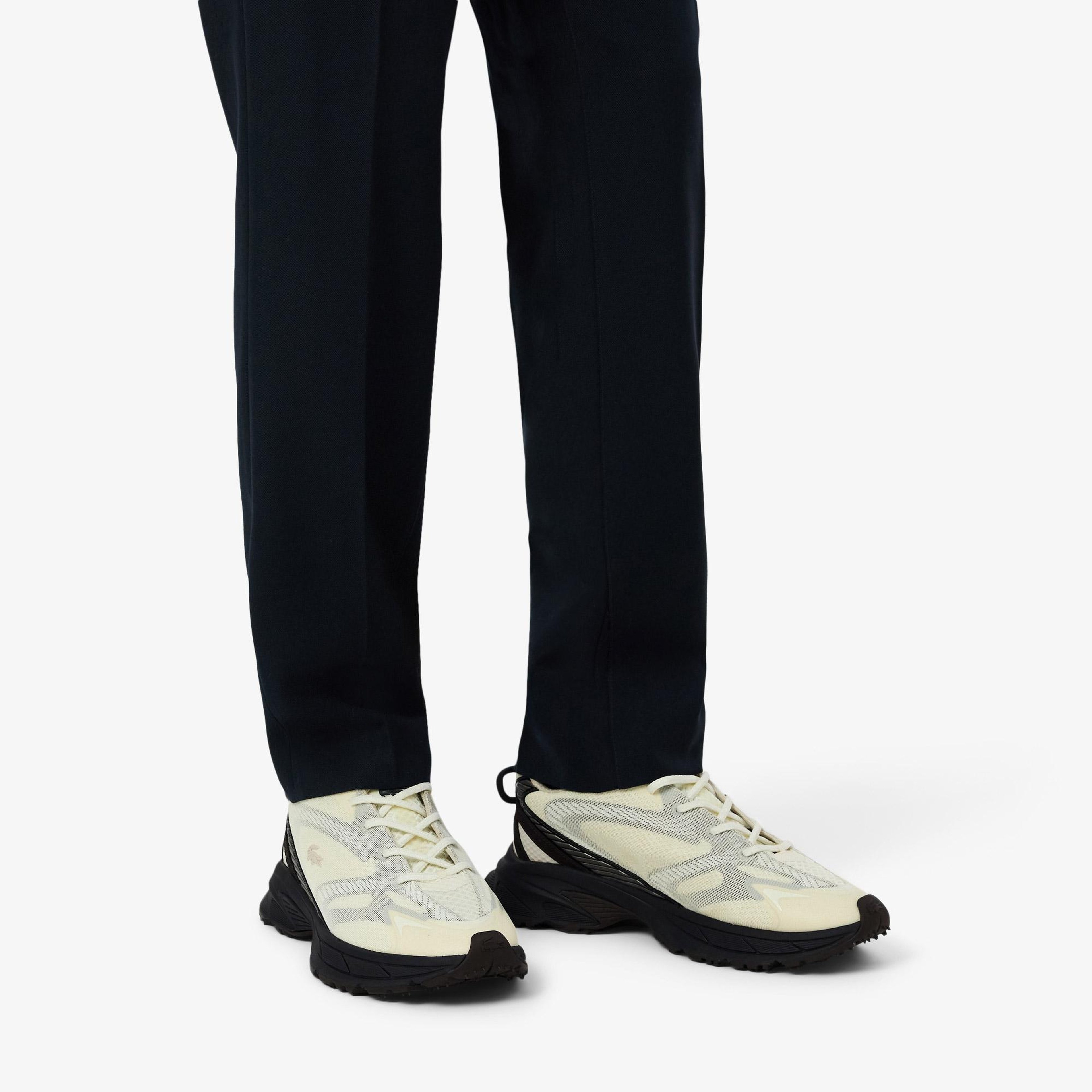 Lacoste L003 Neo Shot Erkek Krem Sneaker