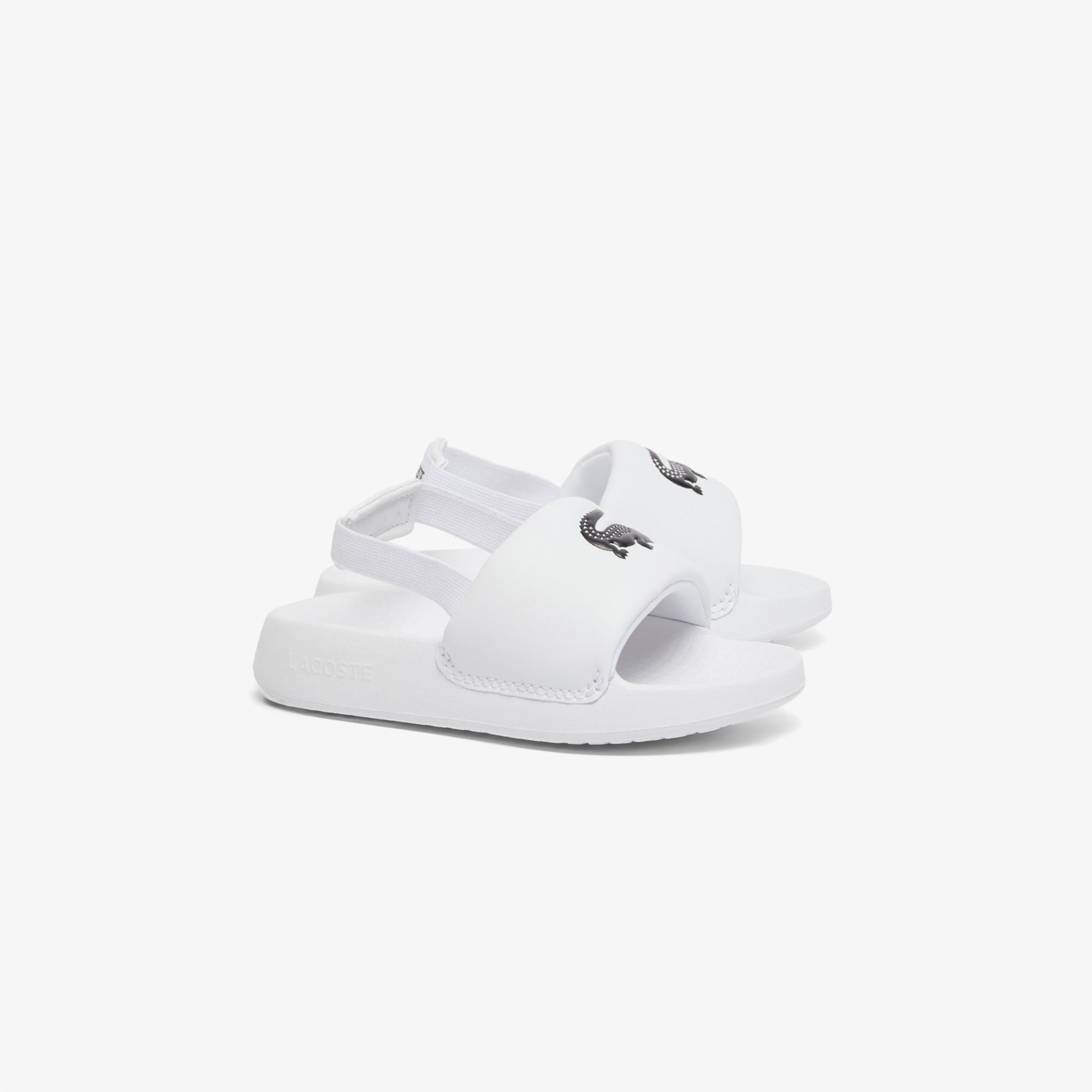Lacoste Serve Slide 1.0 Bebek Beyaz Sandalet