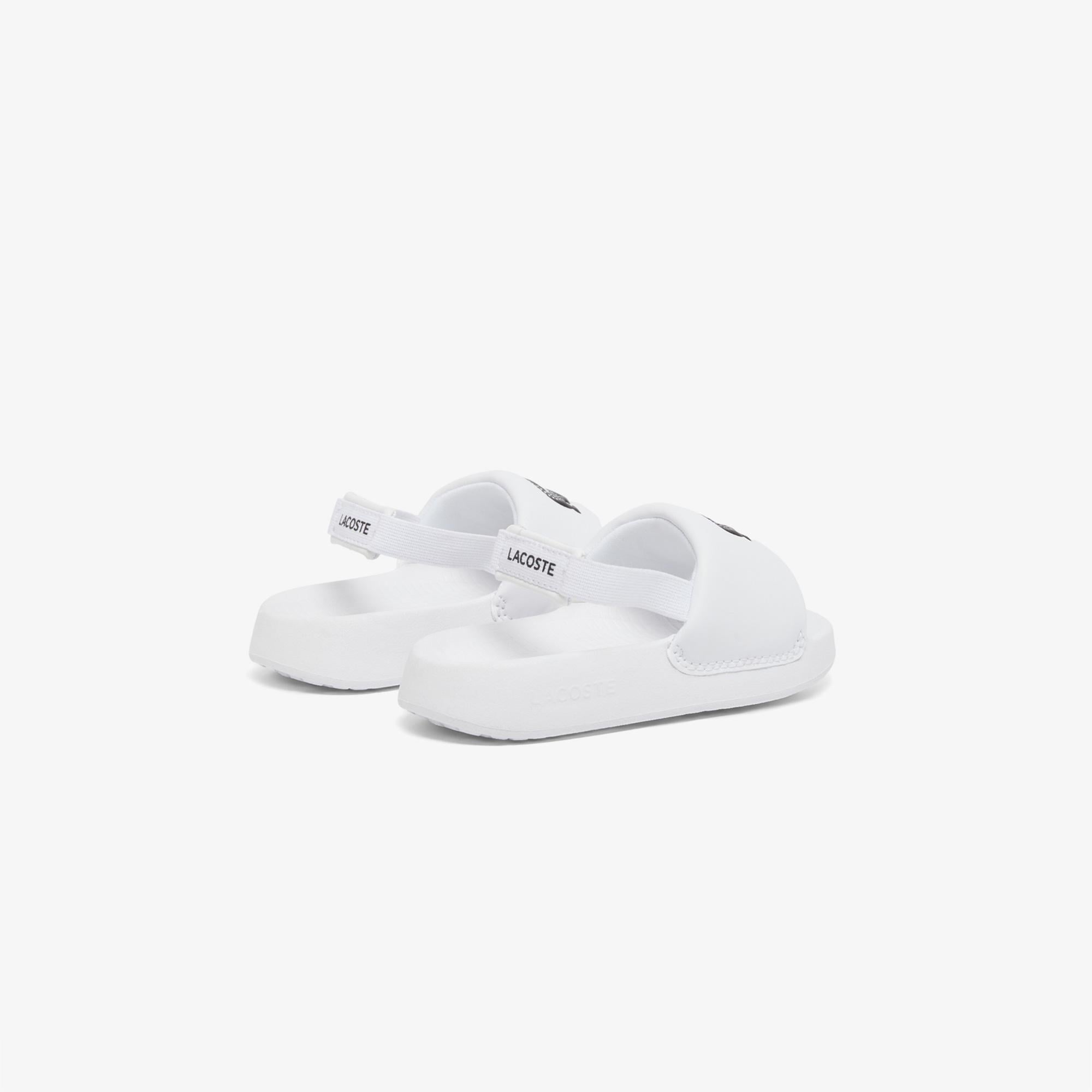Lacoste Serve Slide 1.0 Bebek Beyaz Sandalet