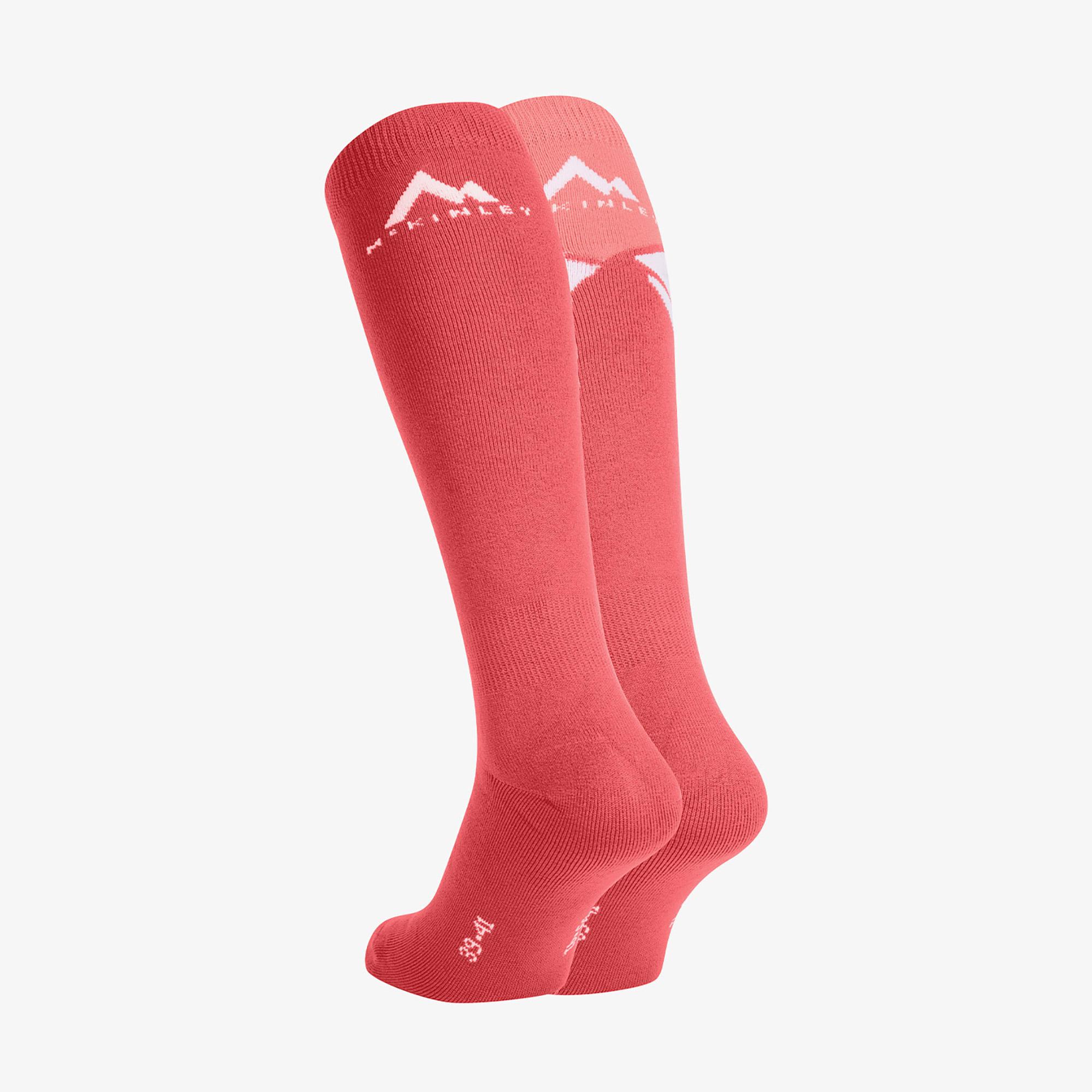 McKinley Francis 2'li Unisex Pembe Kayak Çorabı