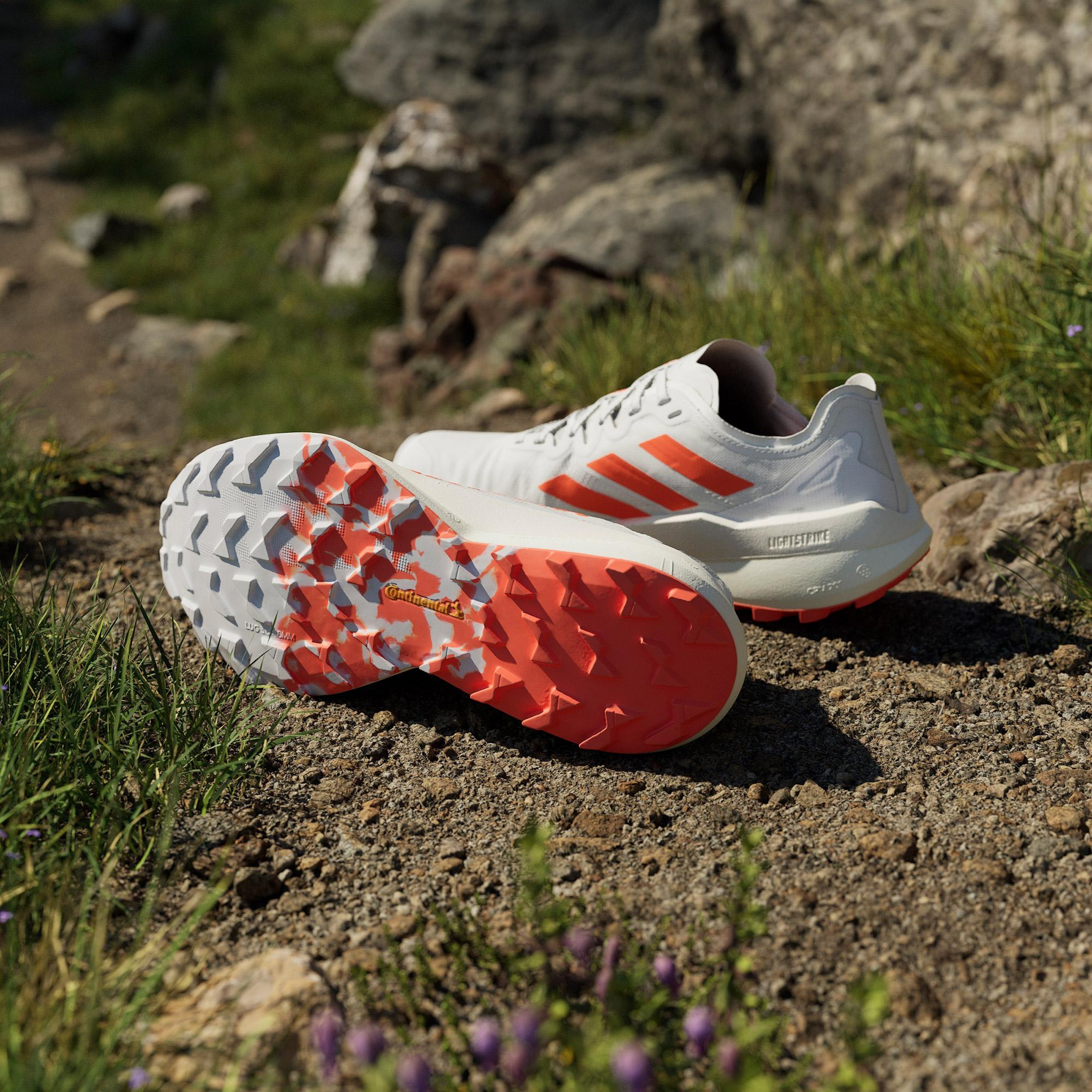 adidas Terrex Agravic Speed Arazi Kadın Beyaz Koşu Ayakkabısı