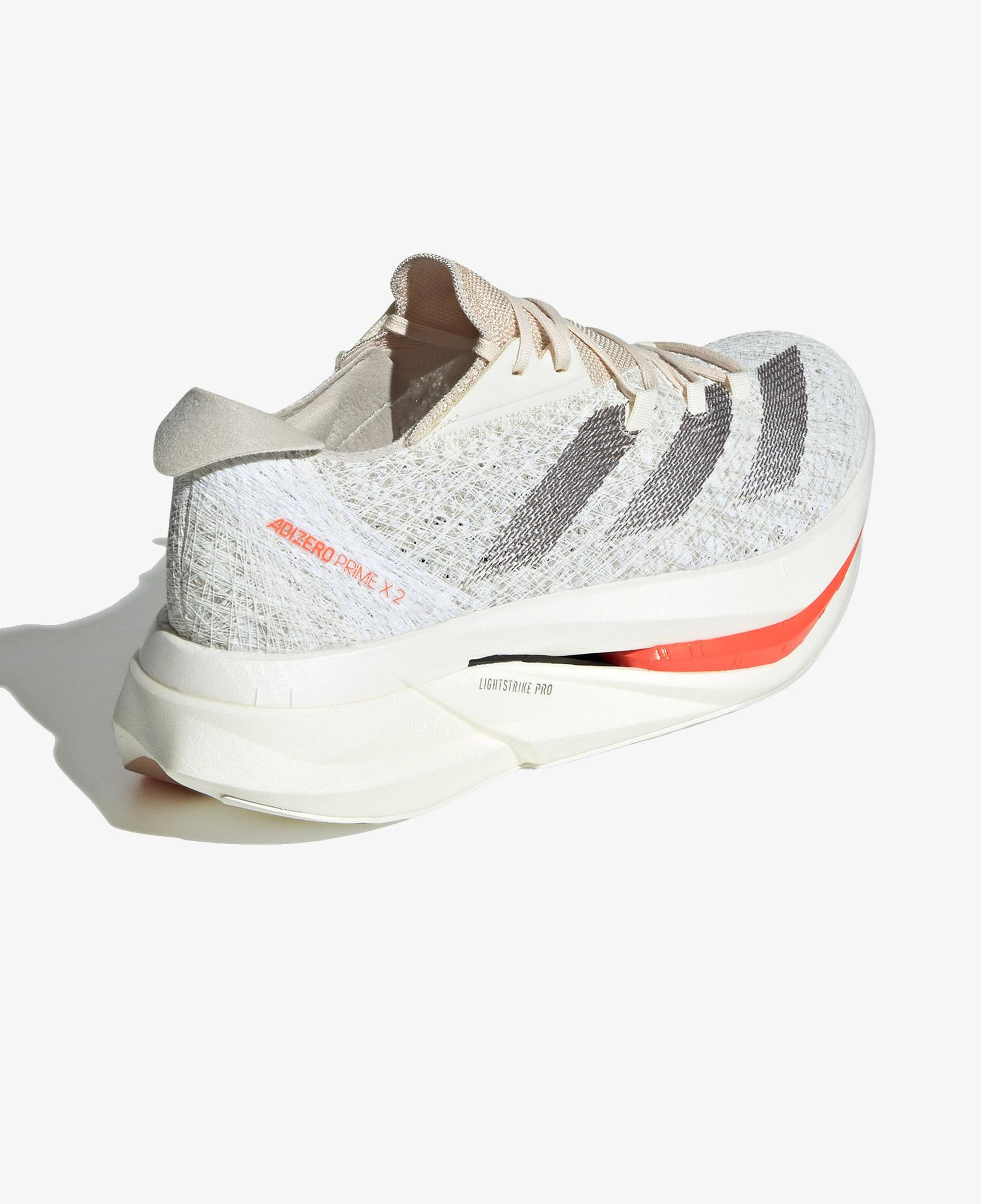 adidas Adizero Prime X 2.0 Strung Unisex Beyaz Koşu Ayakkabısı