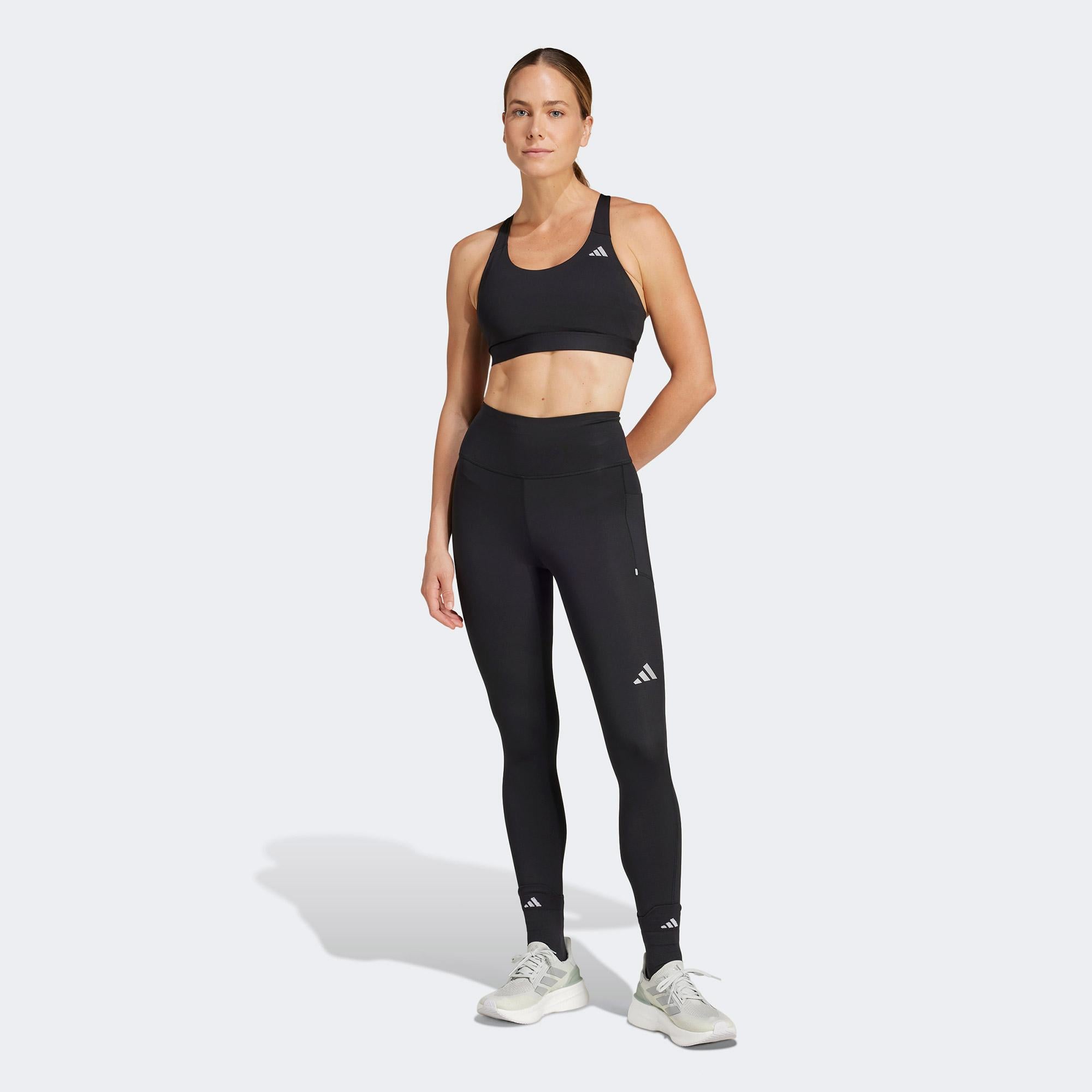 adidas Ultimate7/8 Kadın Siyah Koşu Taytı