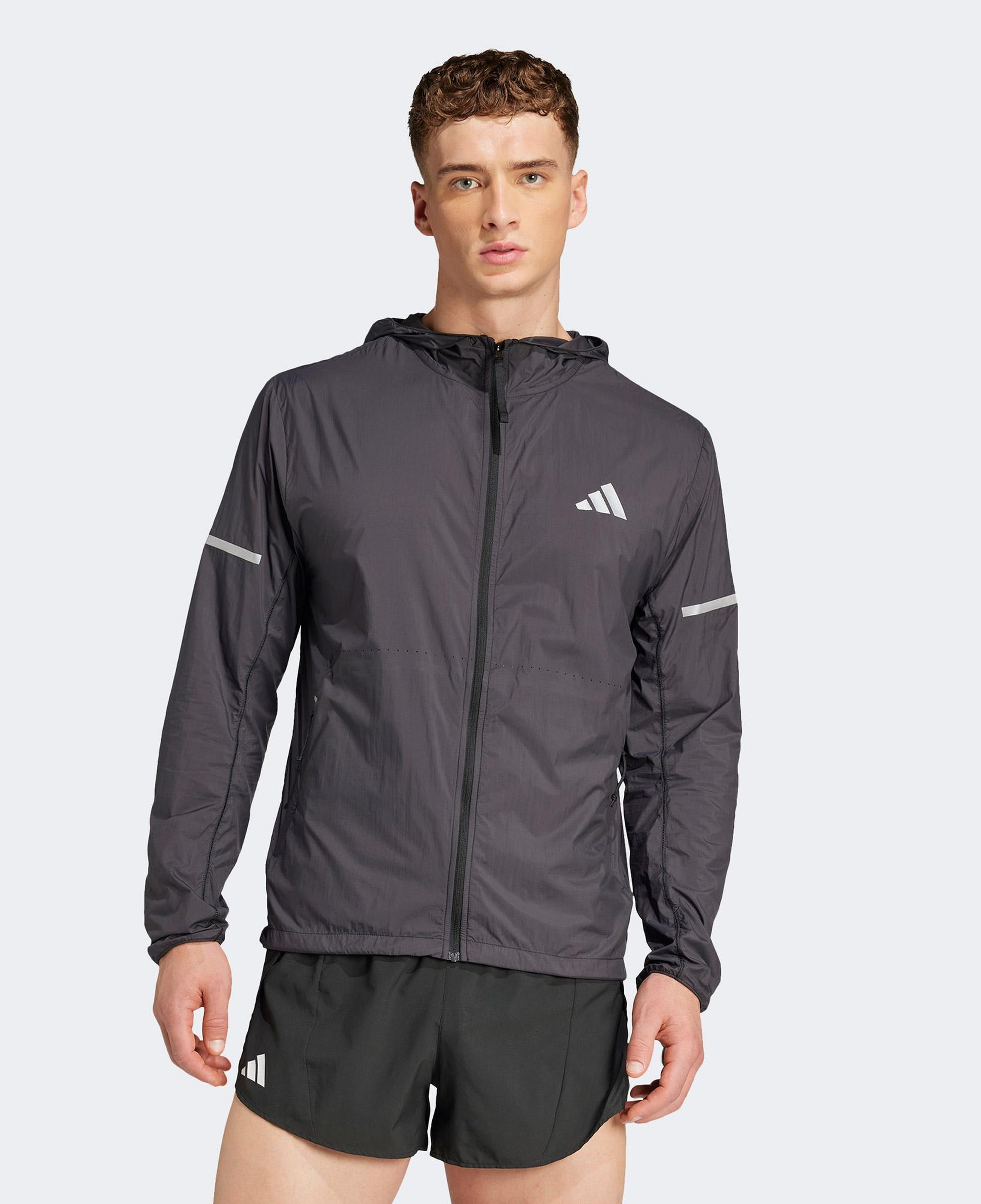 adidas Ultimate Uv Erkek Siyah Koşu Rüzgarlık