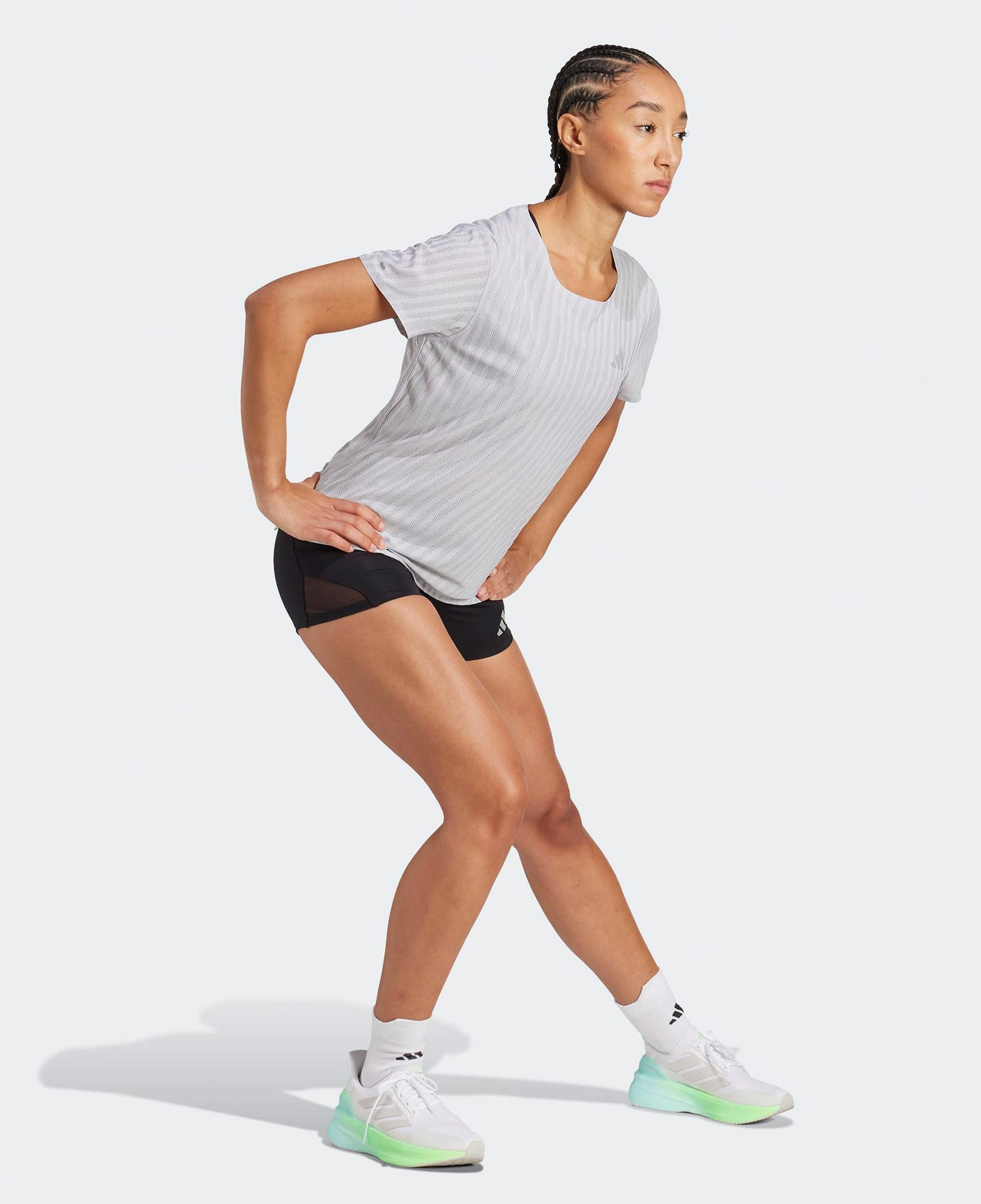 adidas Adi365 Running Climacool+ Kadın Gri Koşu T-Shirt