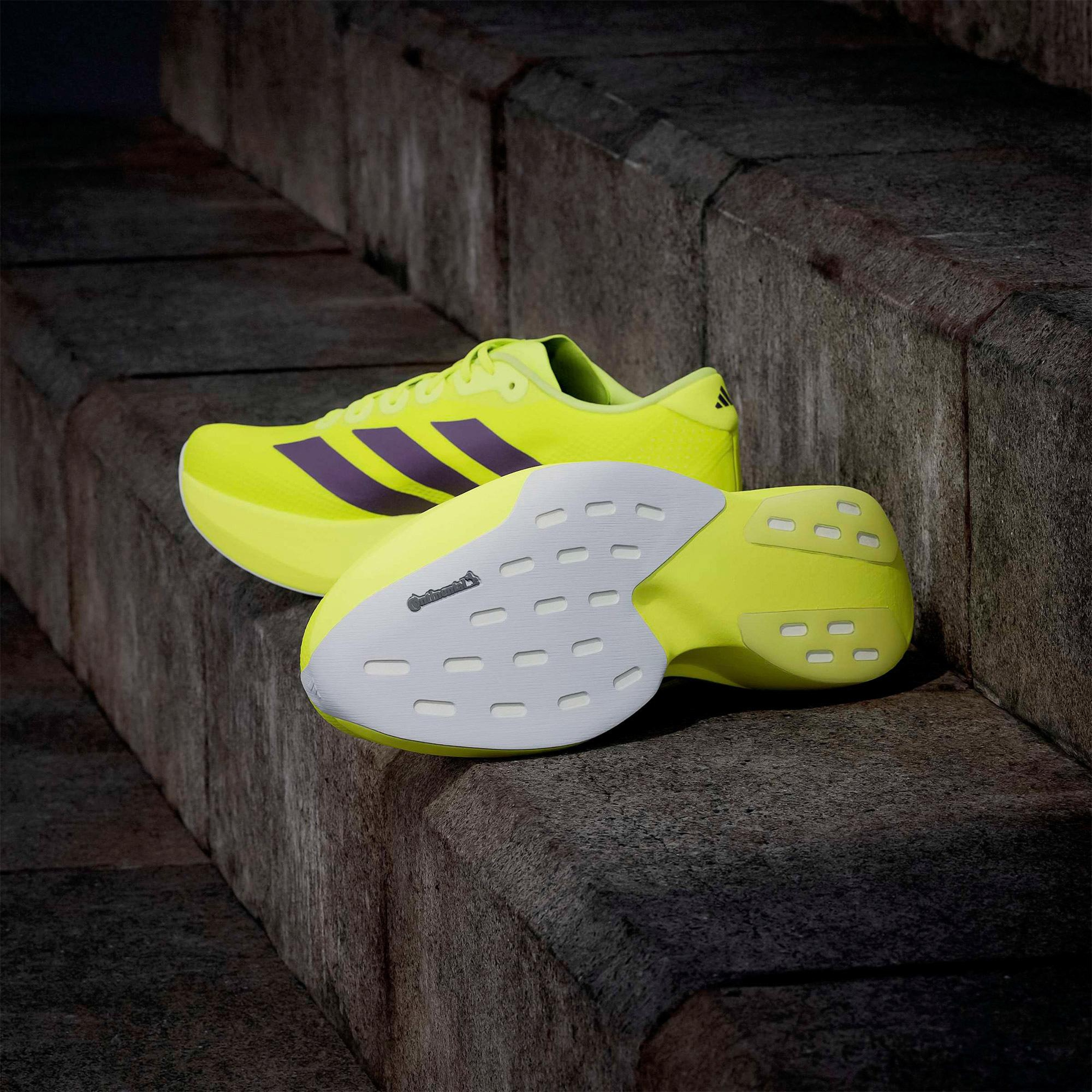adidas Adizero Evo Sl Erkek Sarı Koşu Ayakkabısı