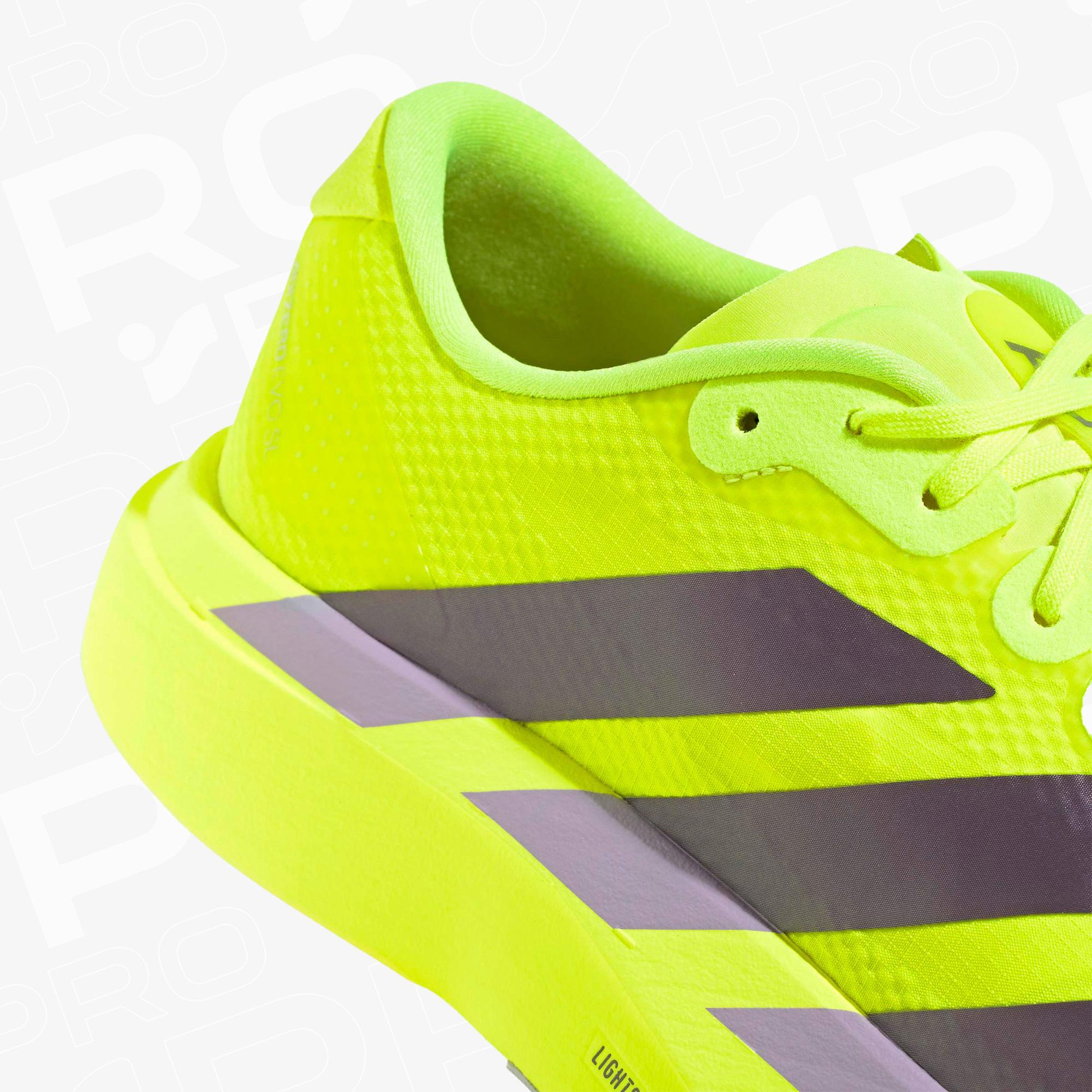 adidas Adizero Evo Sl Erkek Sarı Koşu Ayakkabısı