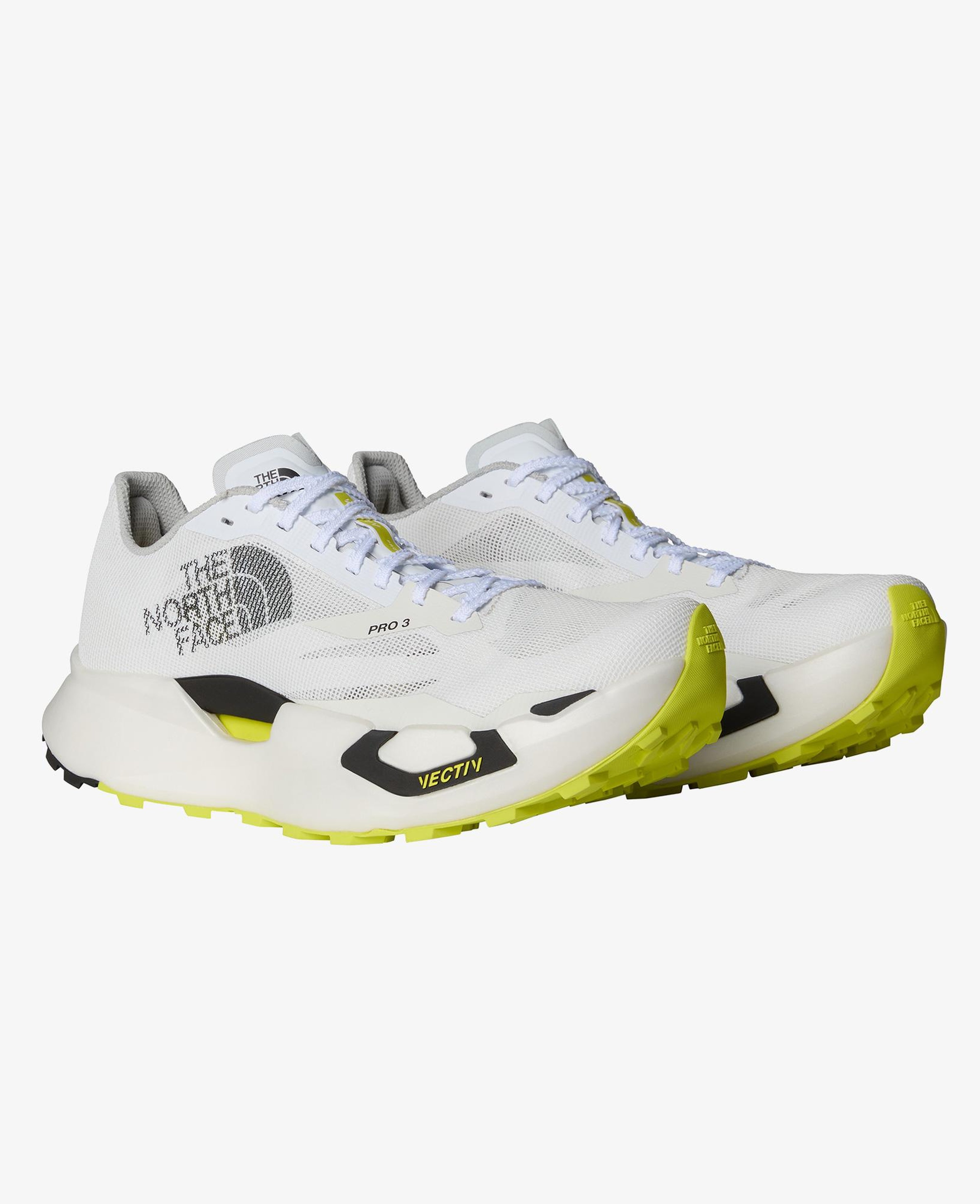 The North Face Summit Vectiv Pro 3 Unisex Beyaz Koşu Ayakkabısı
