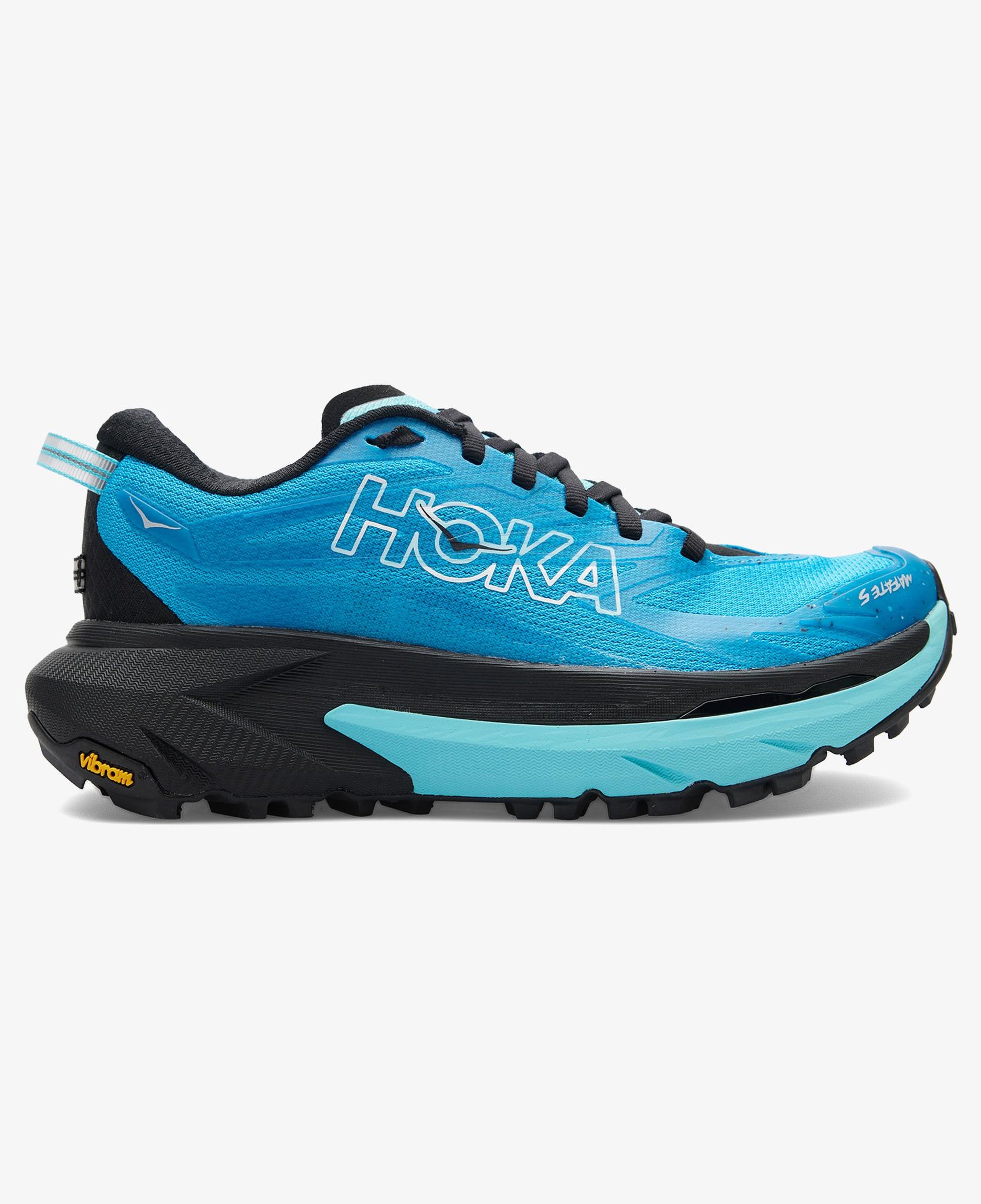 Hoka Mafate 5 Kadın Mavi Koşu Ayakkabısı