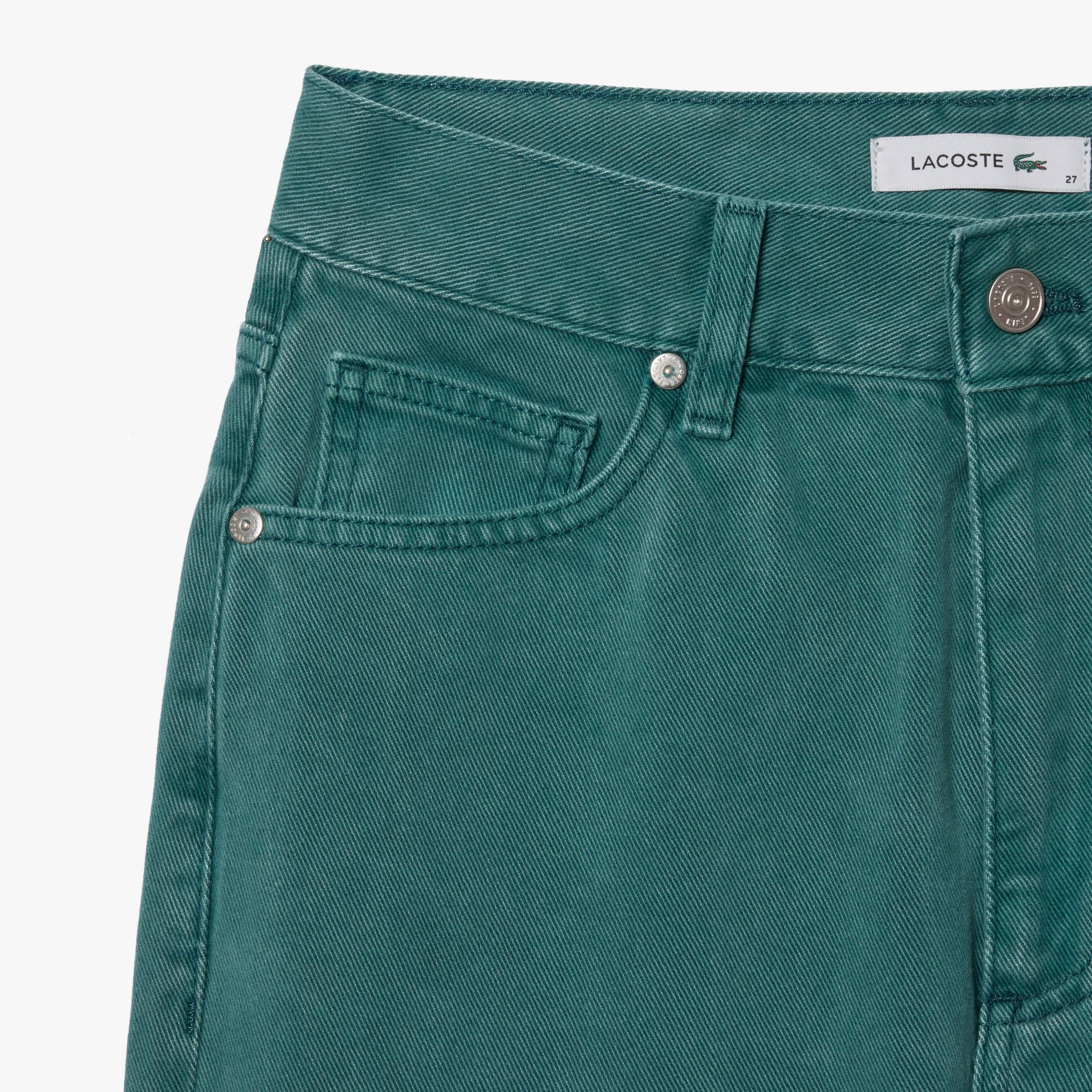 Kadın Straight Fit Mavi Jean