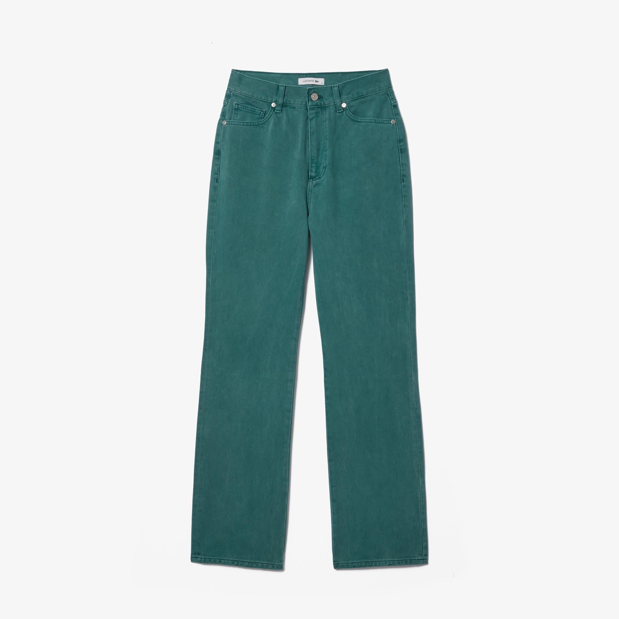 Kadın Straight Fit Mavi Jean