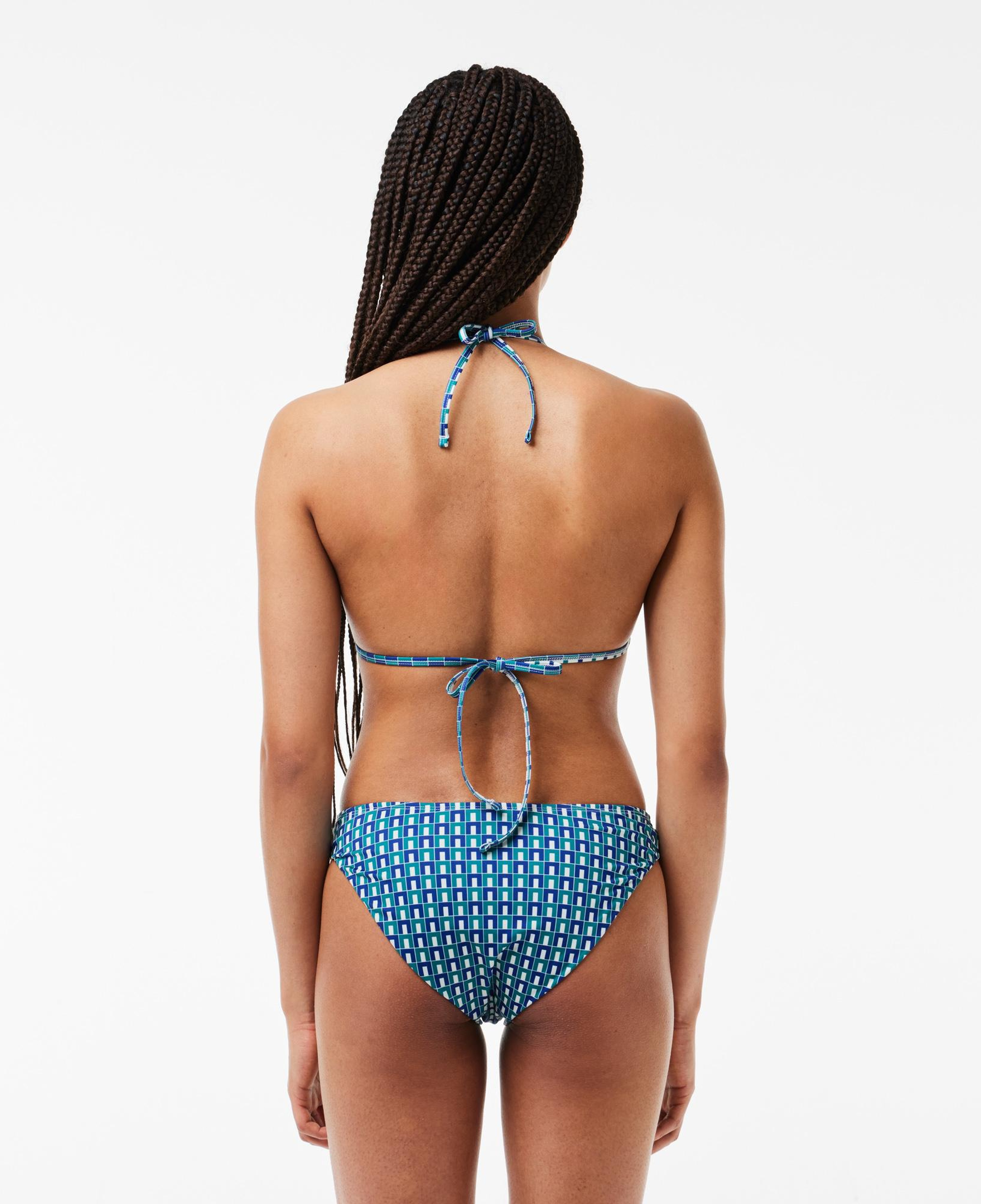 Kadın Monogram Mavi Bikini Üstü