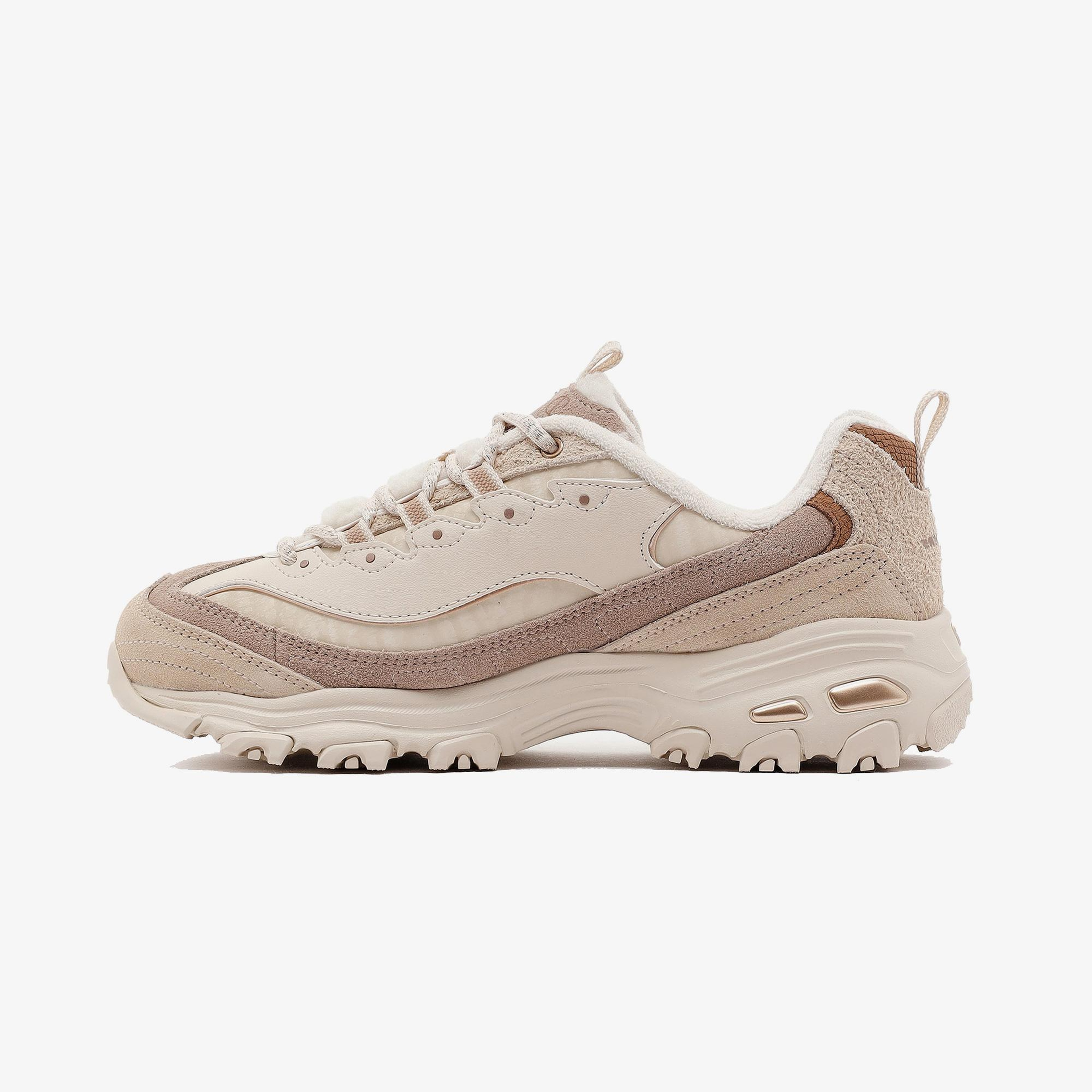 Skechers D'Lites - Cold Days Kadın Bej Sneaker