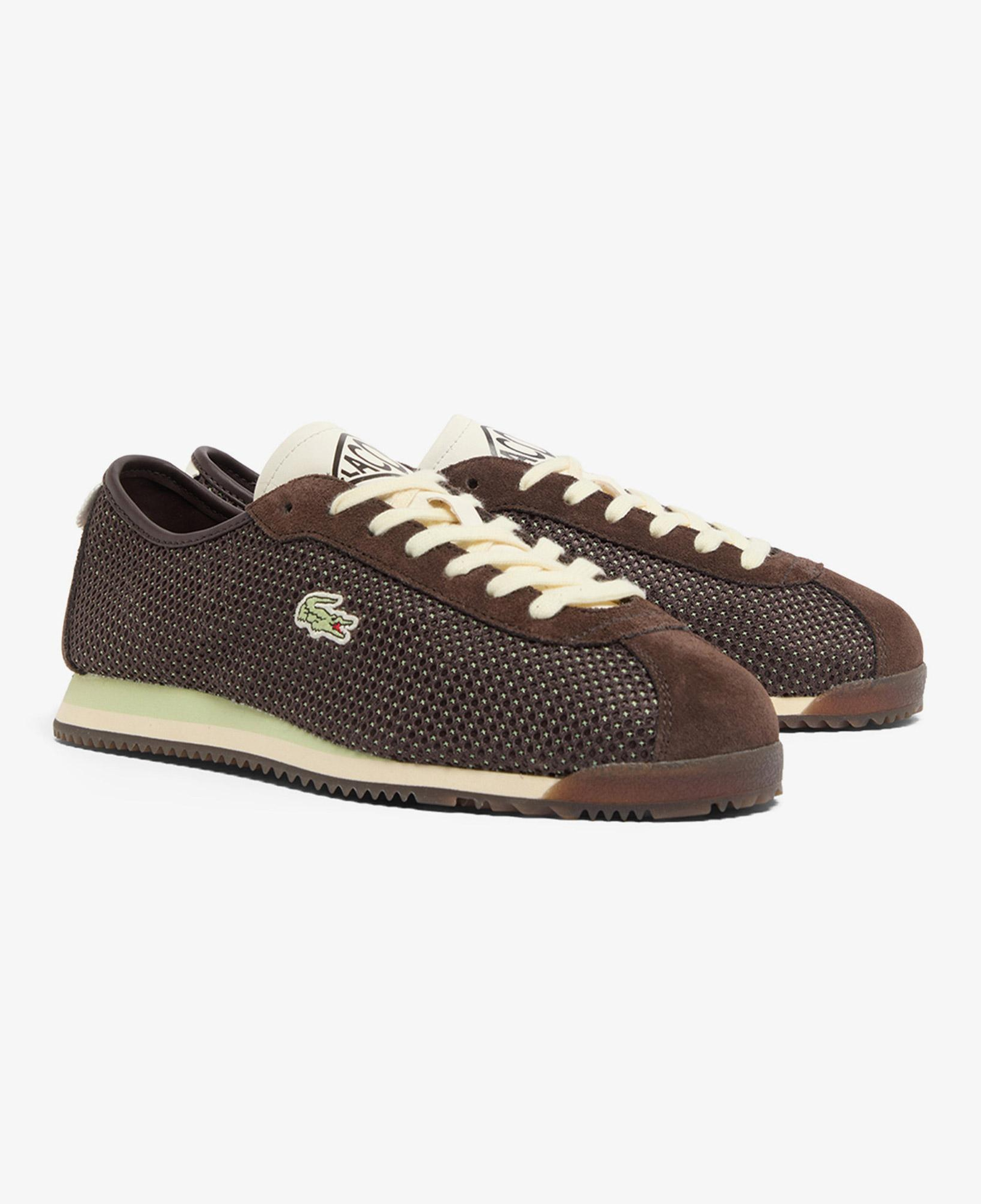 Lacoste Club-Low Erkek Koyu Kahverengi Sneaker