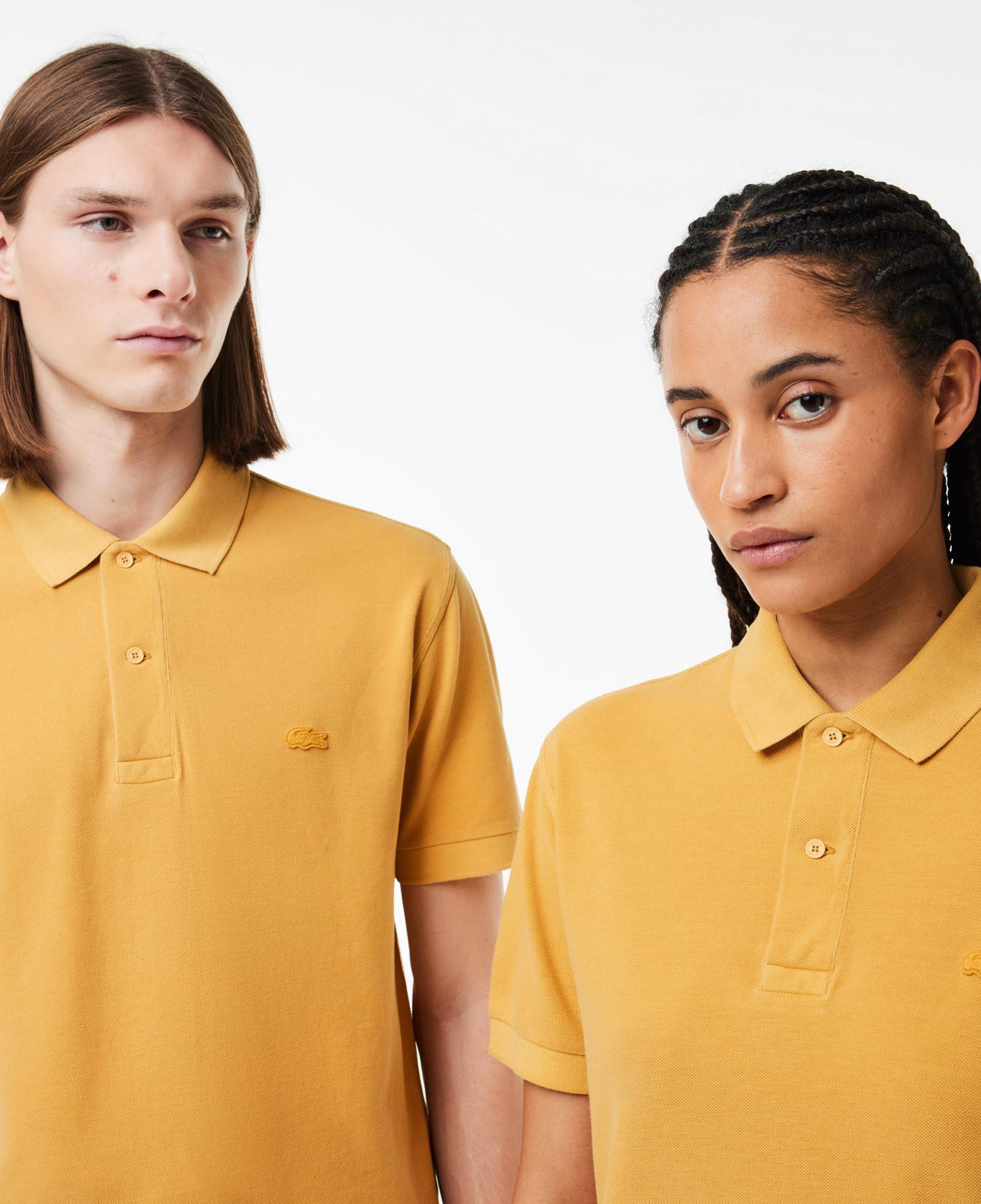 Unisex Classic Fit Sarı Polo