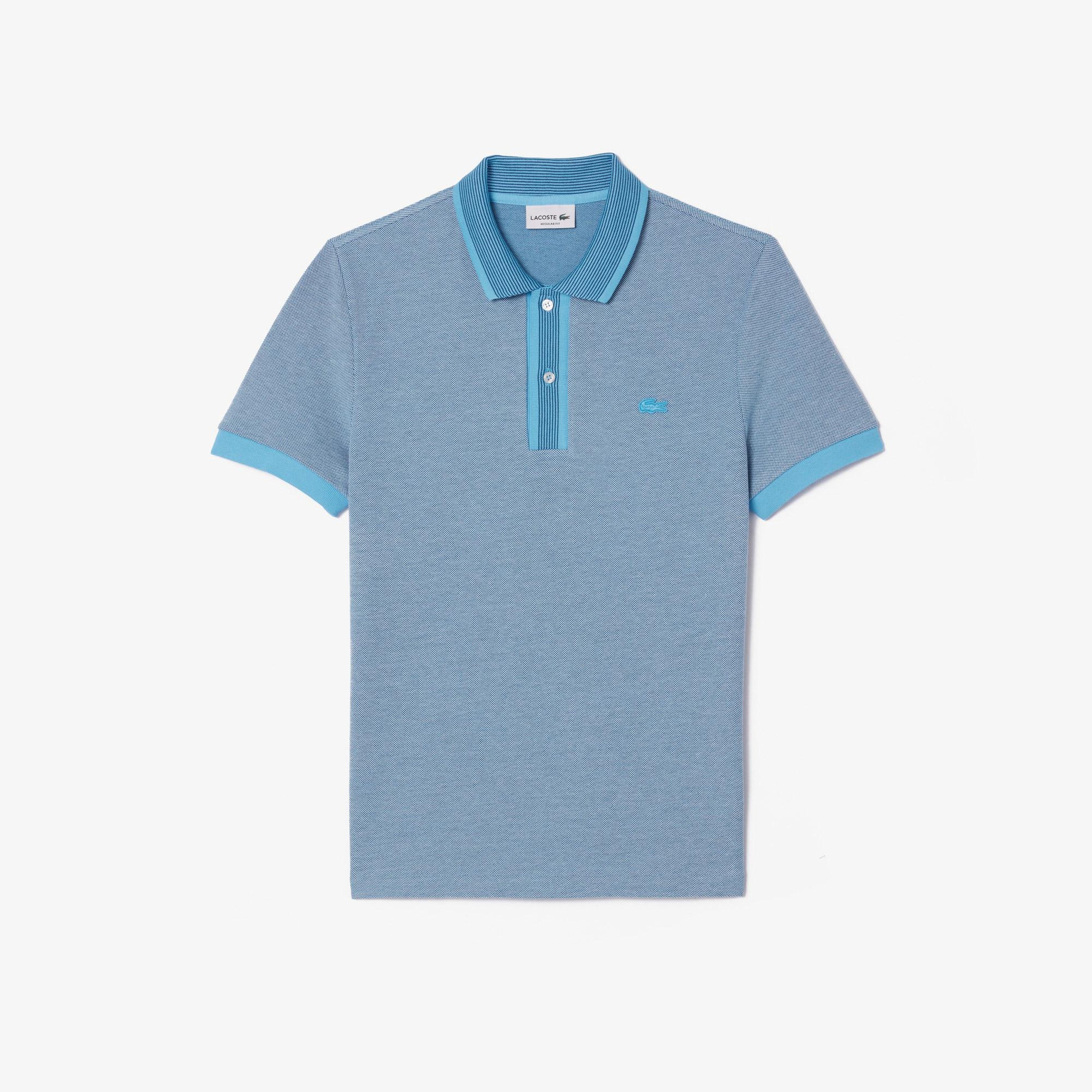 Erkek Regular Fit Mavi Polo