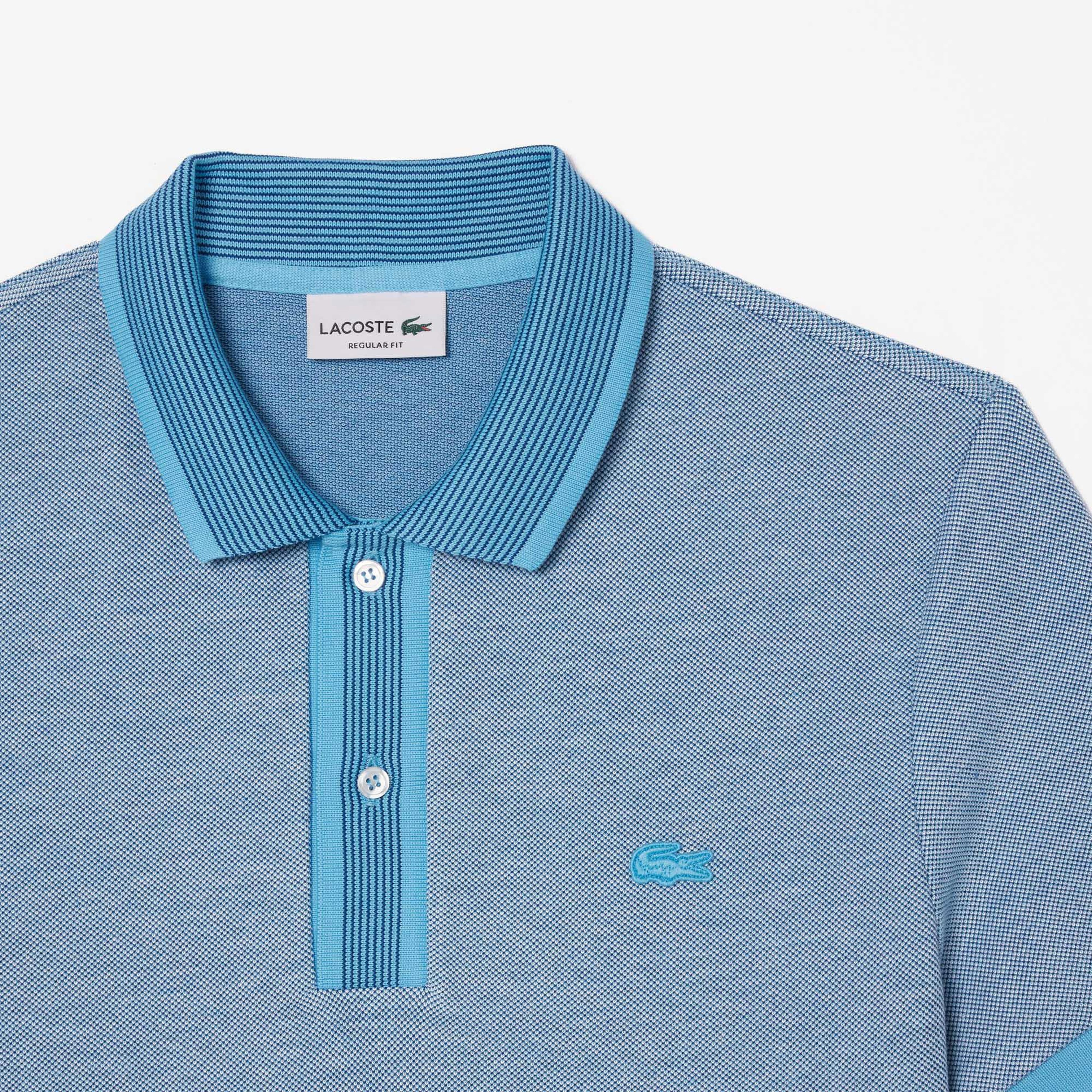 Erkek Regular Fit Mavi Polo