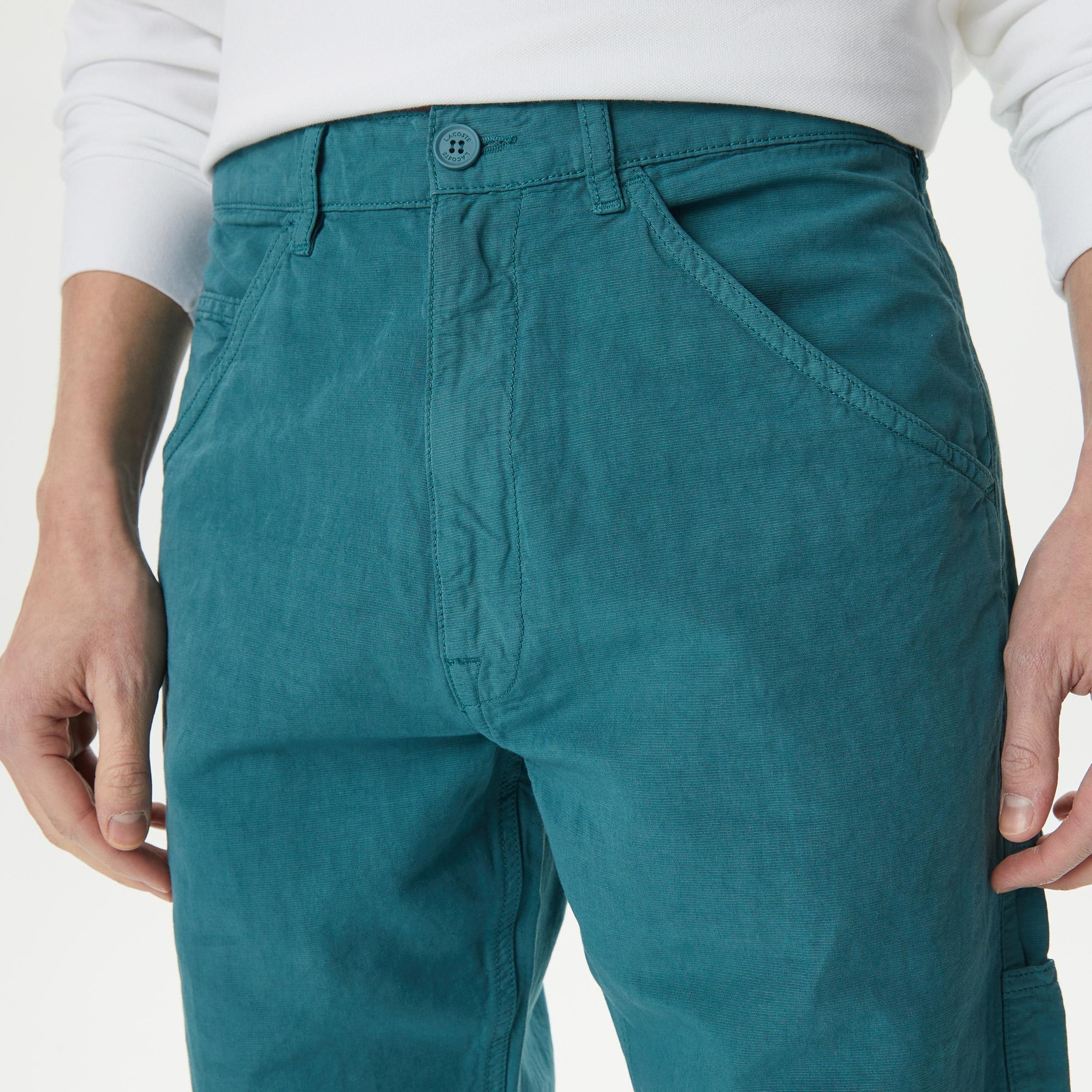 Erkek Relaxed Fit Mavi Pantolon