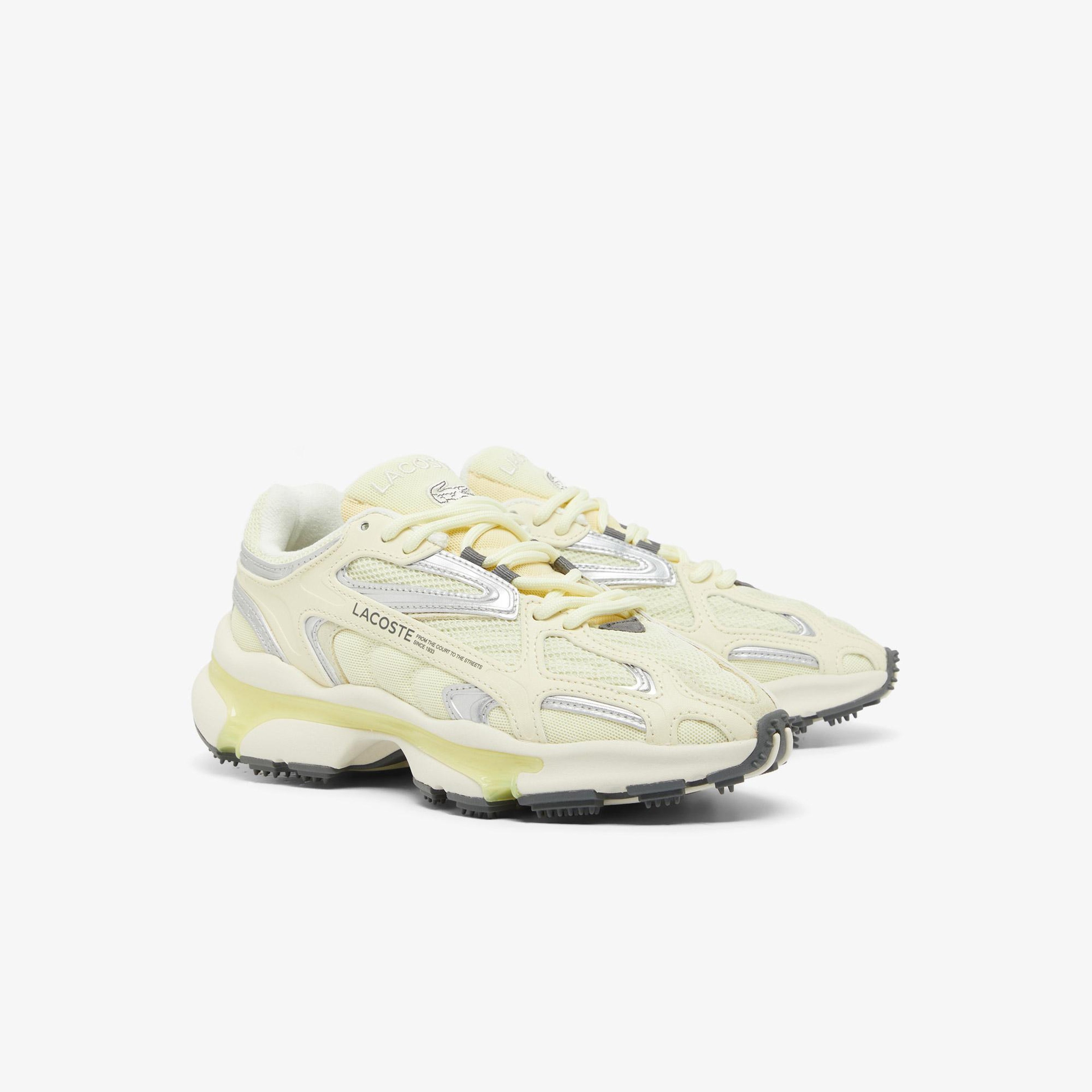 Lacoste L003 2K24 Kadın Krem Spor Ayakkabı