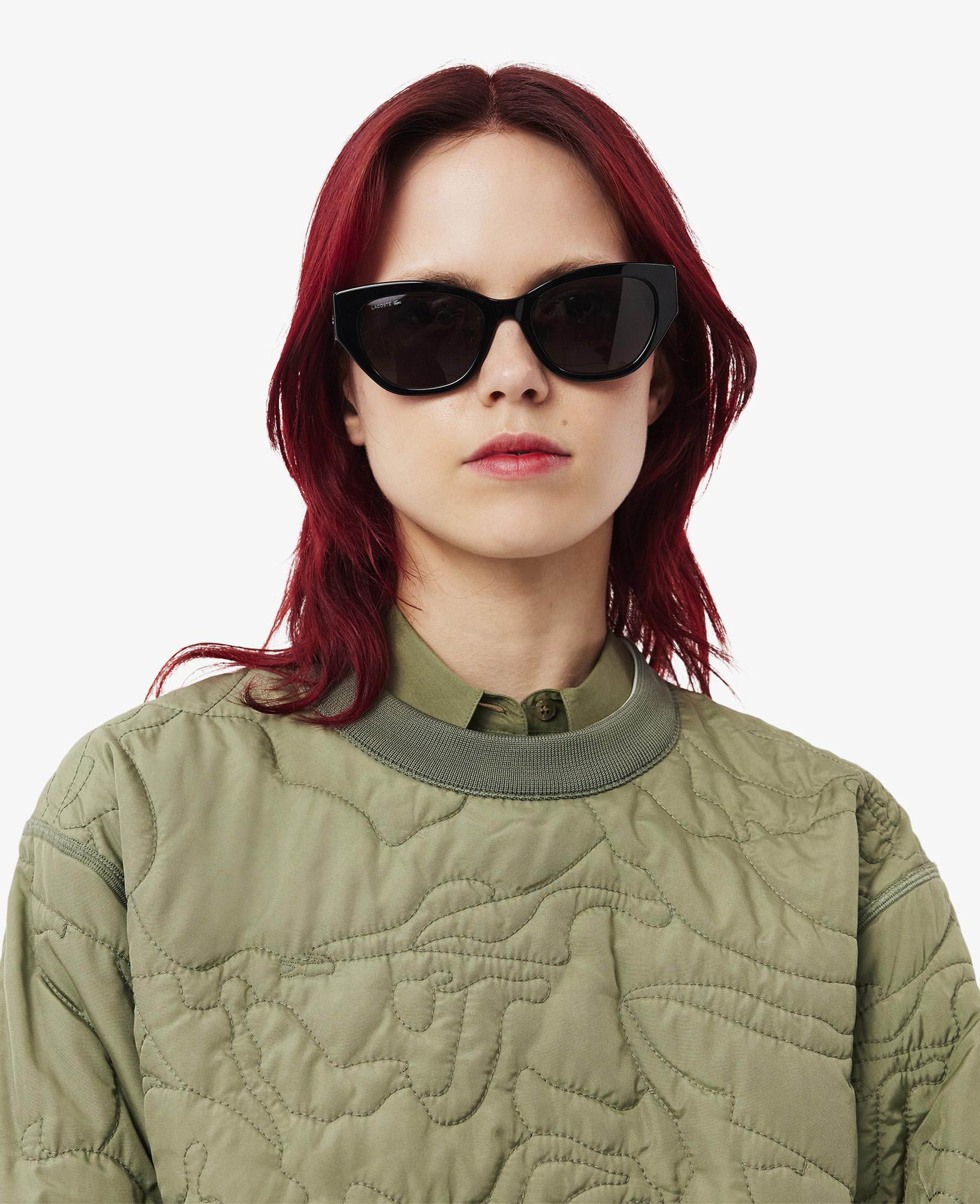 Kadın Oversize Fit Bisiklet Yaka Çift Taraflı Desenli Krem Sweatshirt