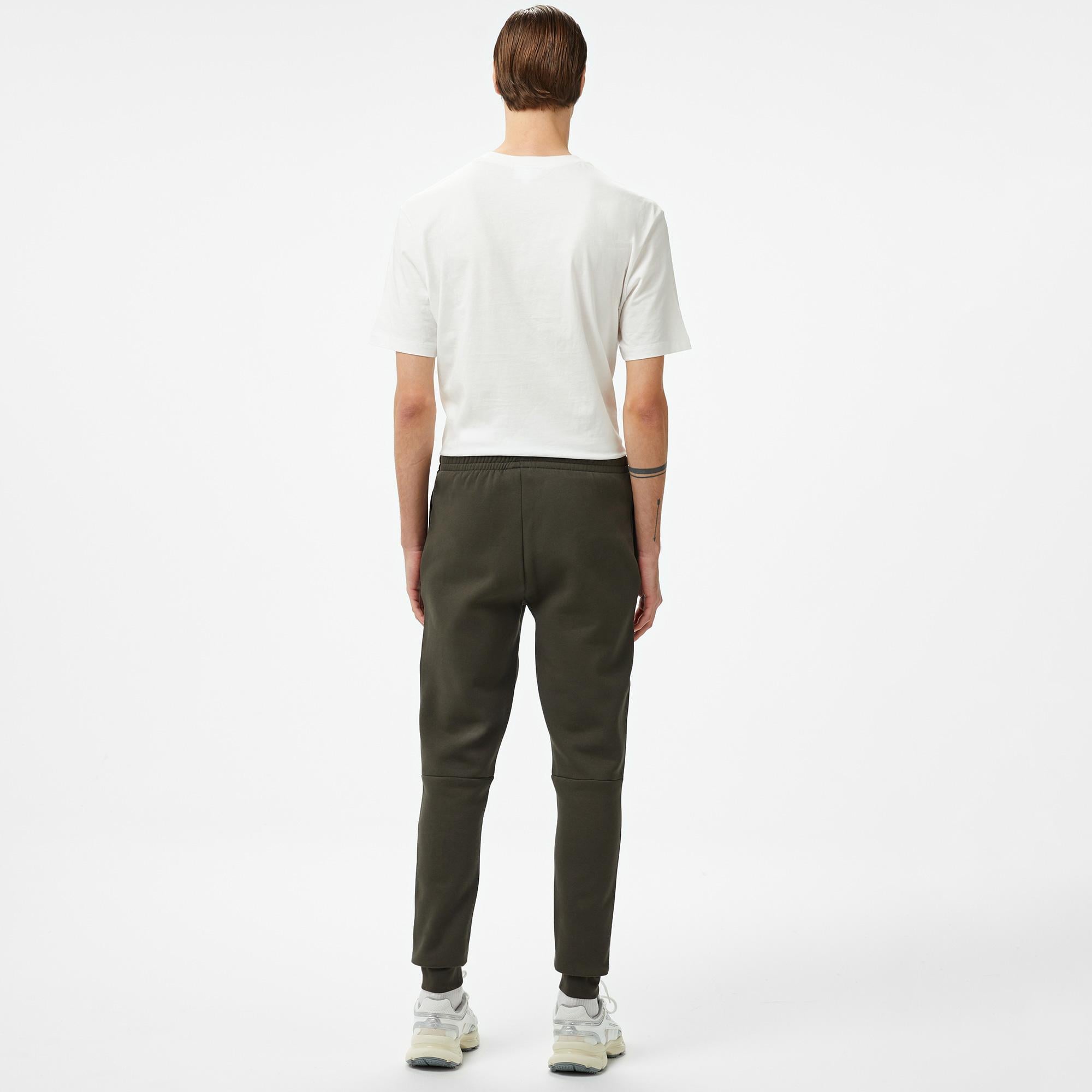Erkek Slim Fit Yeşil Eşofman Altı