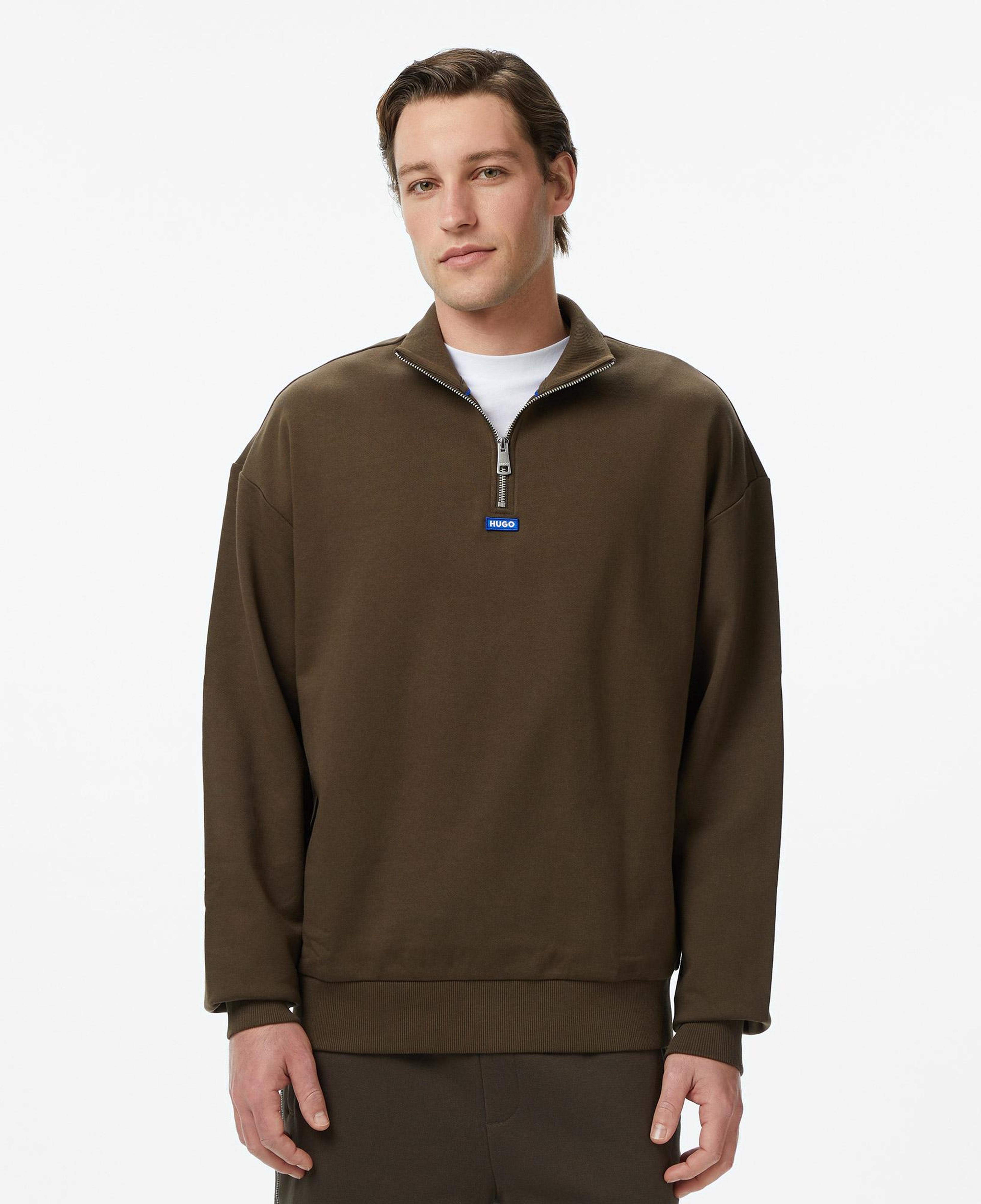 Hugo Neeler Erkek Kahverengi Sweatshirt
