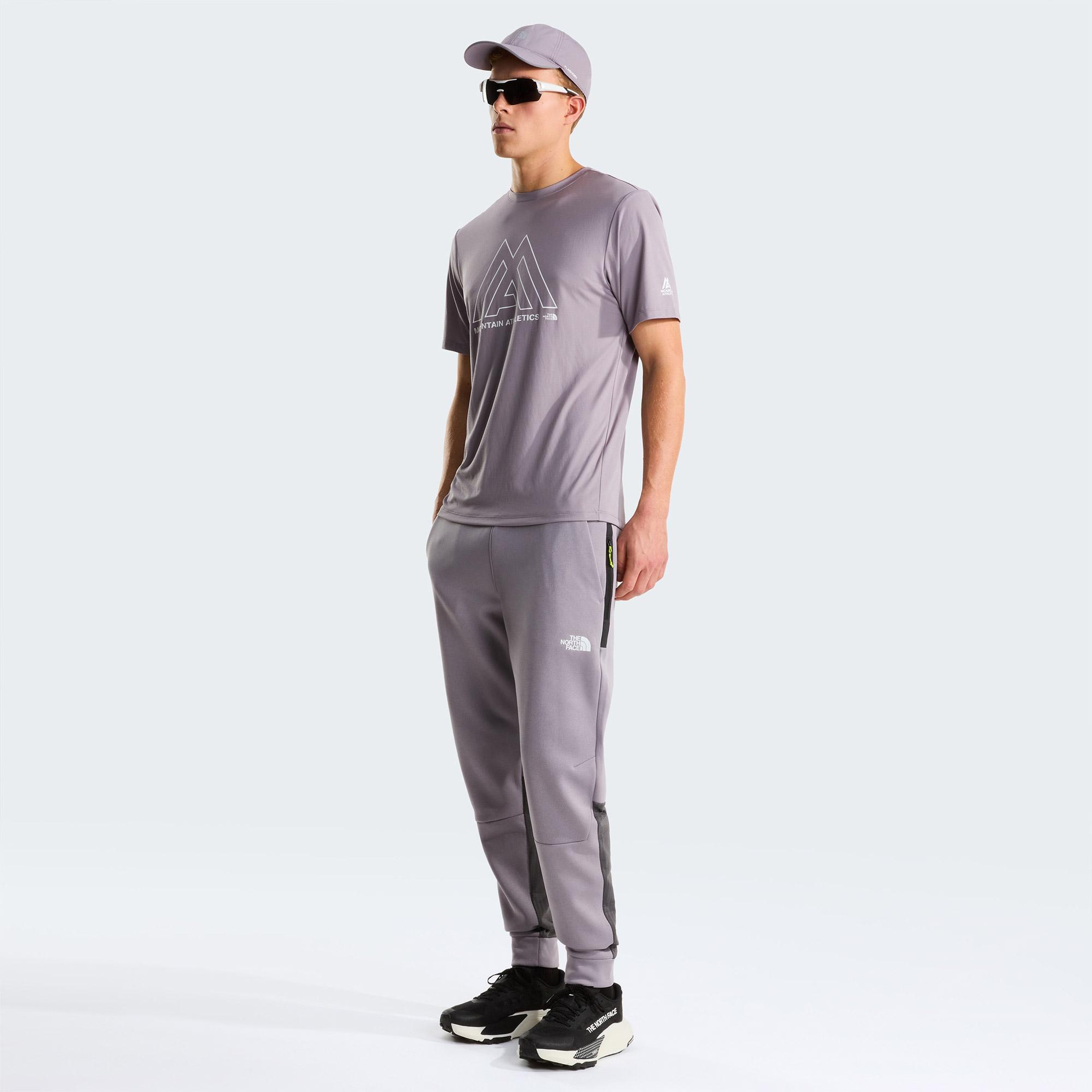 The North Face Ma 24/7 Short Sleeves Erkek Gri T-Shirt