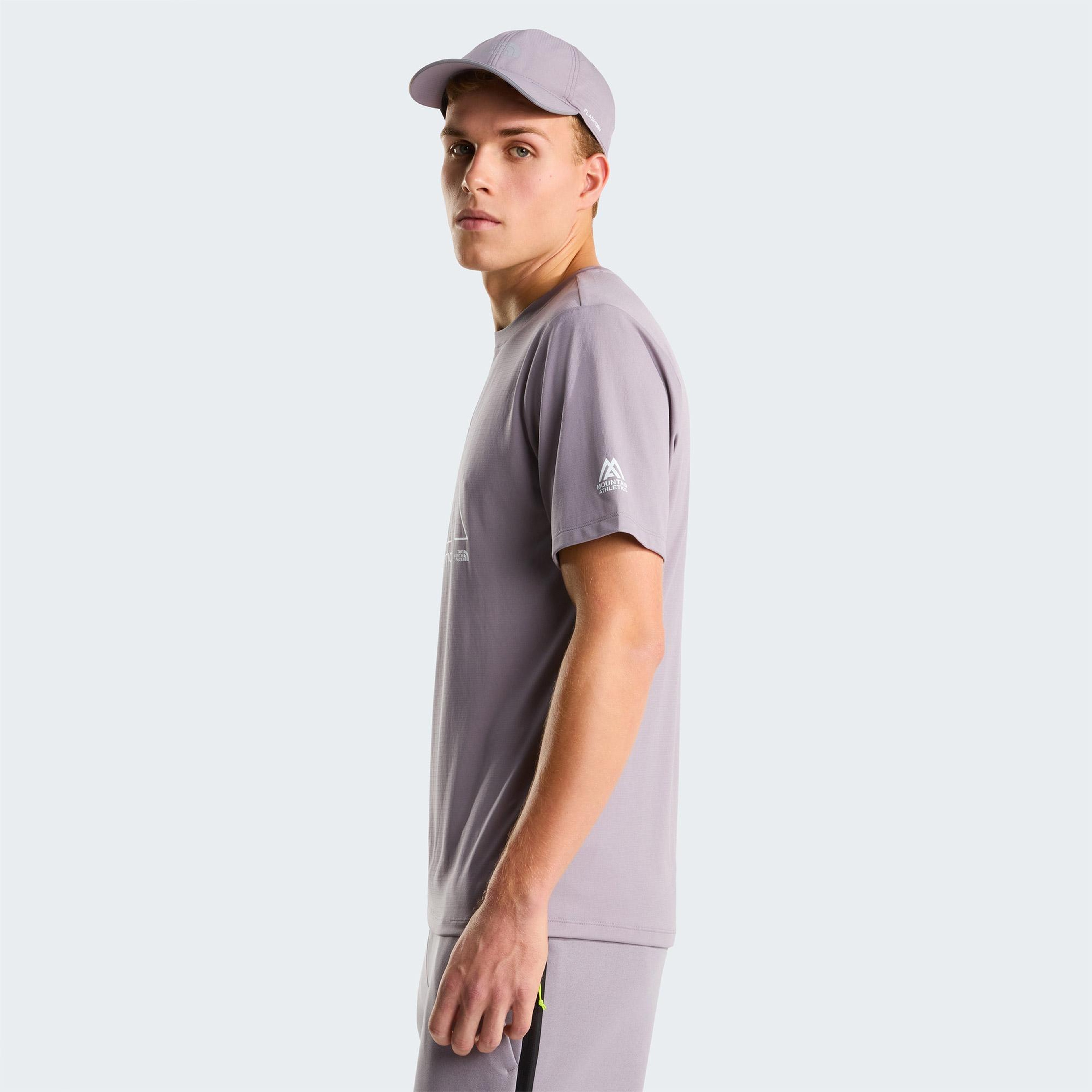 The North Face Ma 24/7 Short Sleeves Erkek Gri T-Shirt