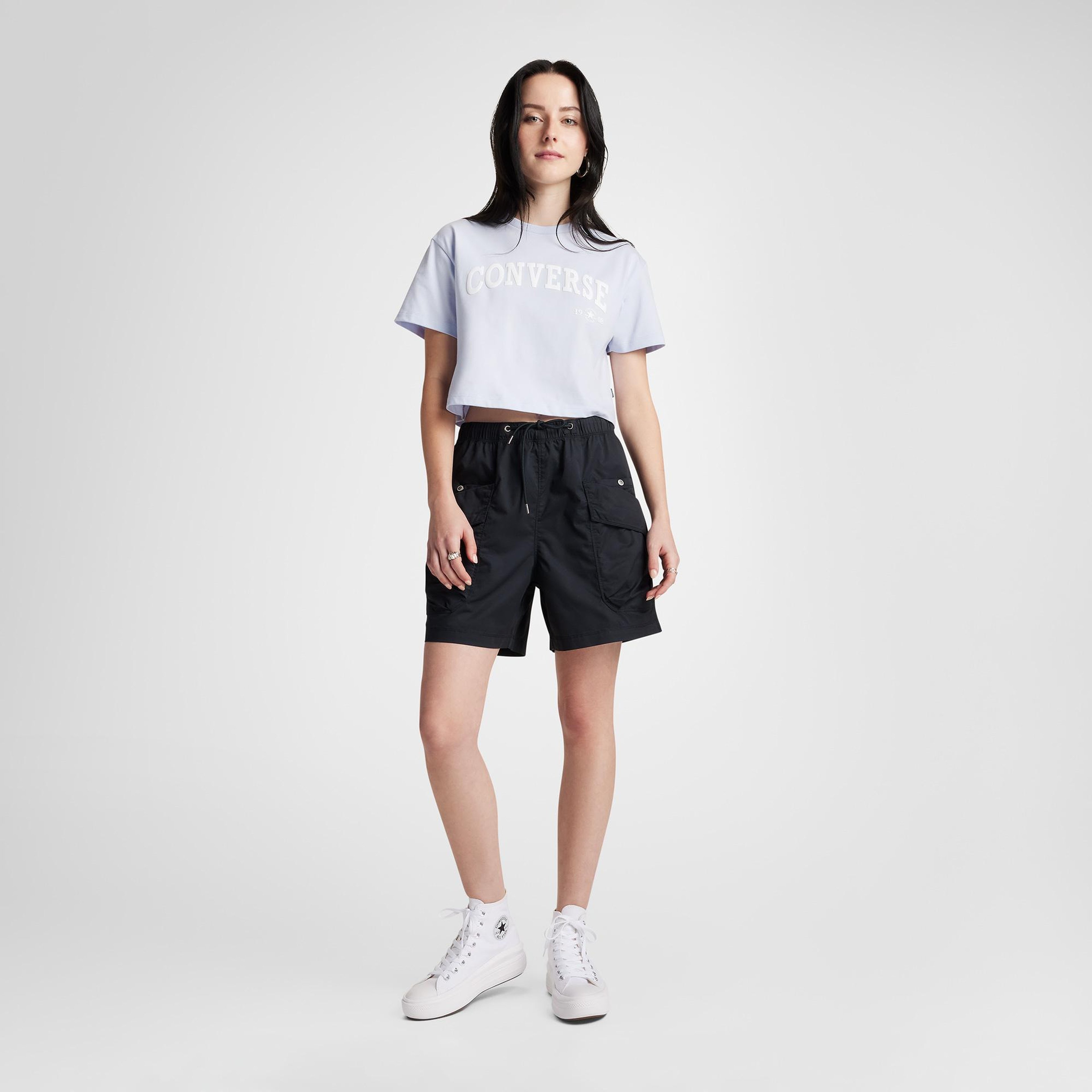 Converse Kadın Lila T-Shirt