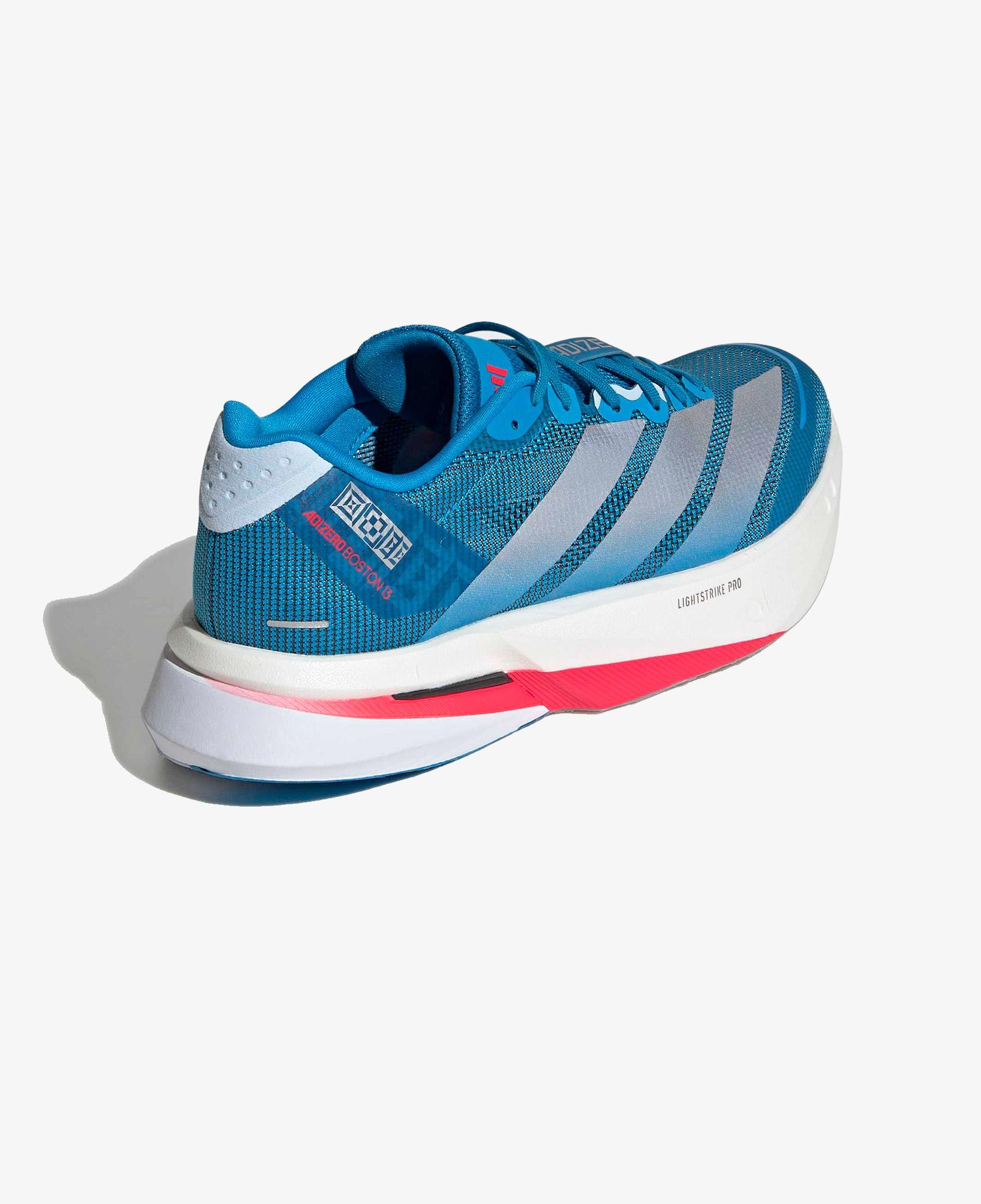 adidas Adizero Boston 13 Kadın Mavi Koşu Ayakkabısı