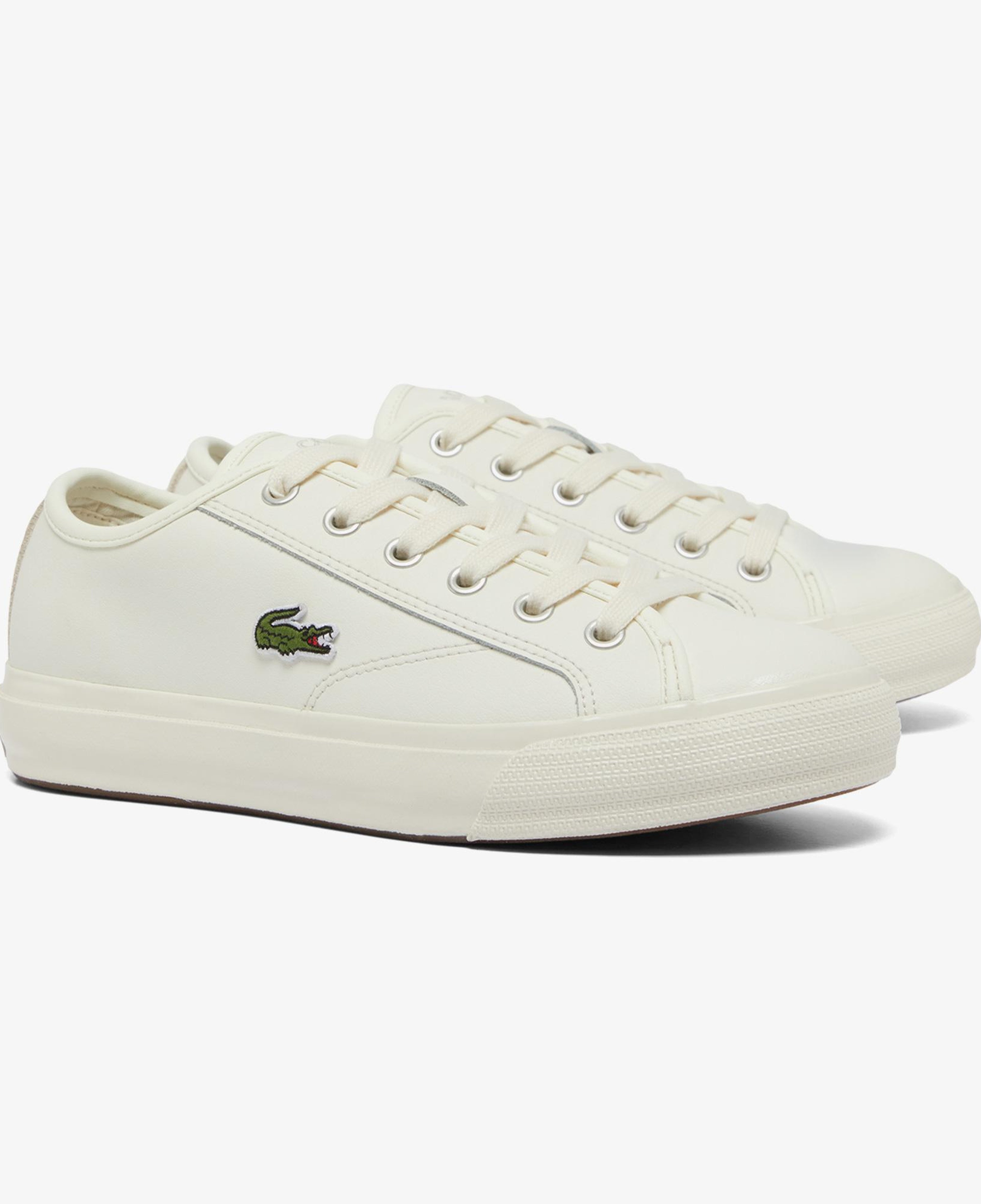 Lacoste Backcourt Kadın Bej Sneaker