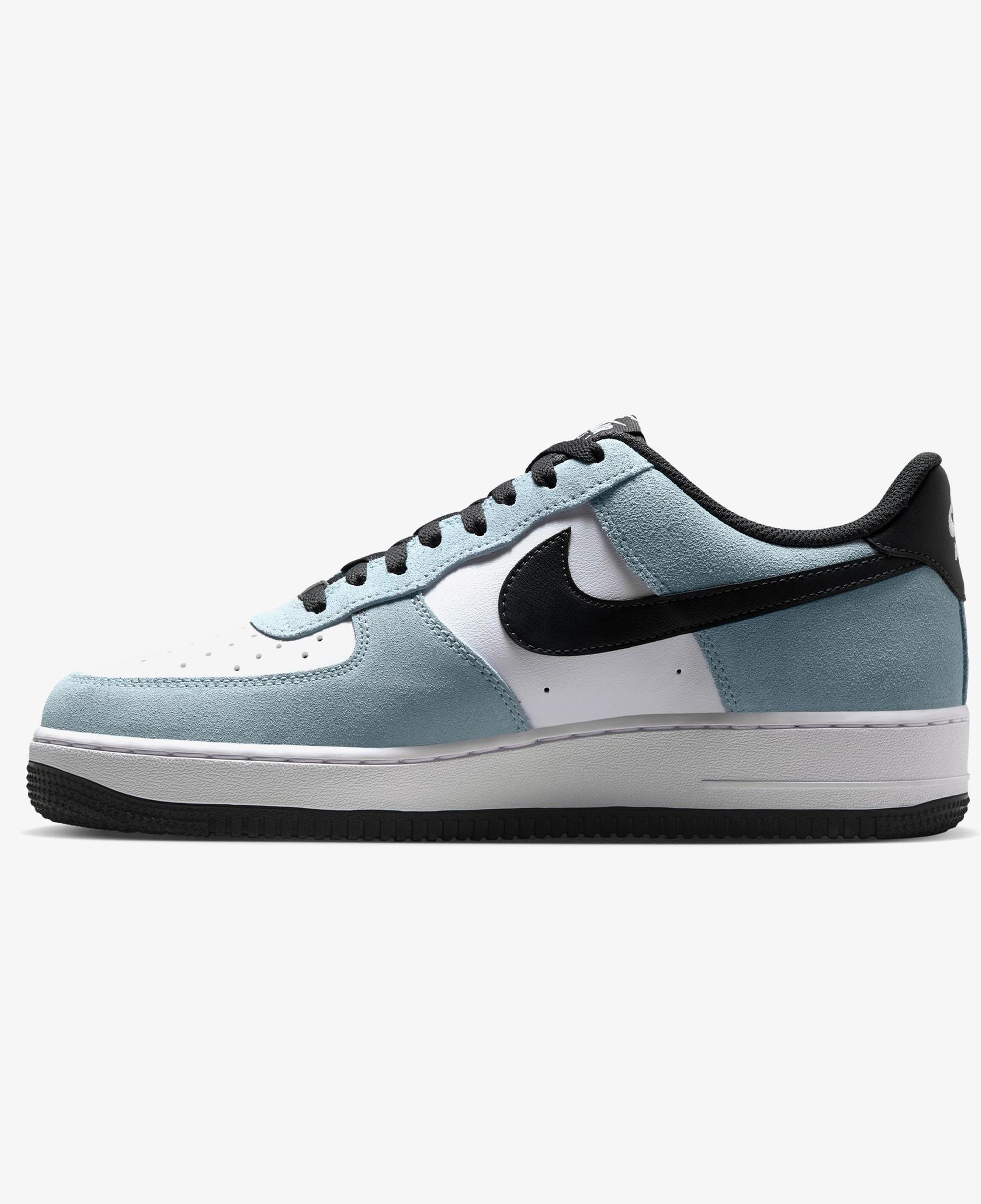 Nike Air Force 1 '07 LV8 Erkek Mavi Spor Ayakkabı