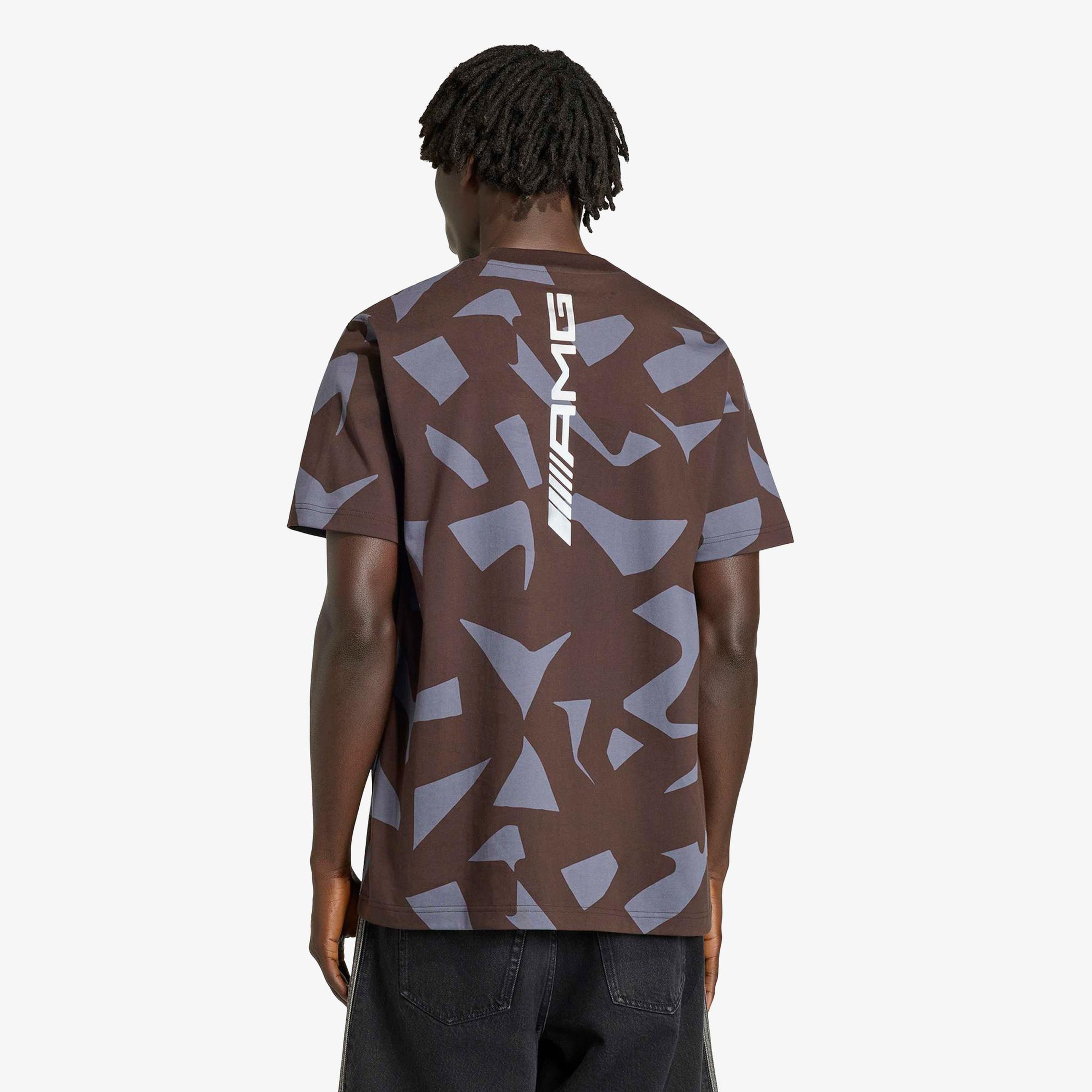 adidas Amg C Ss T Erkek Kahverengi T-Shirt