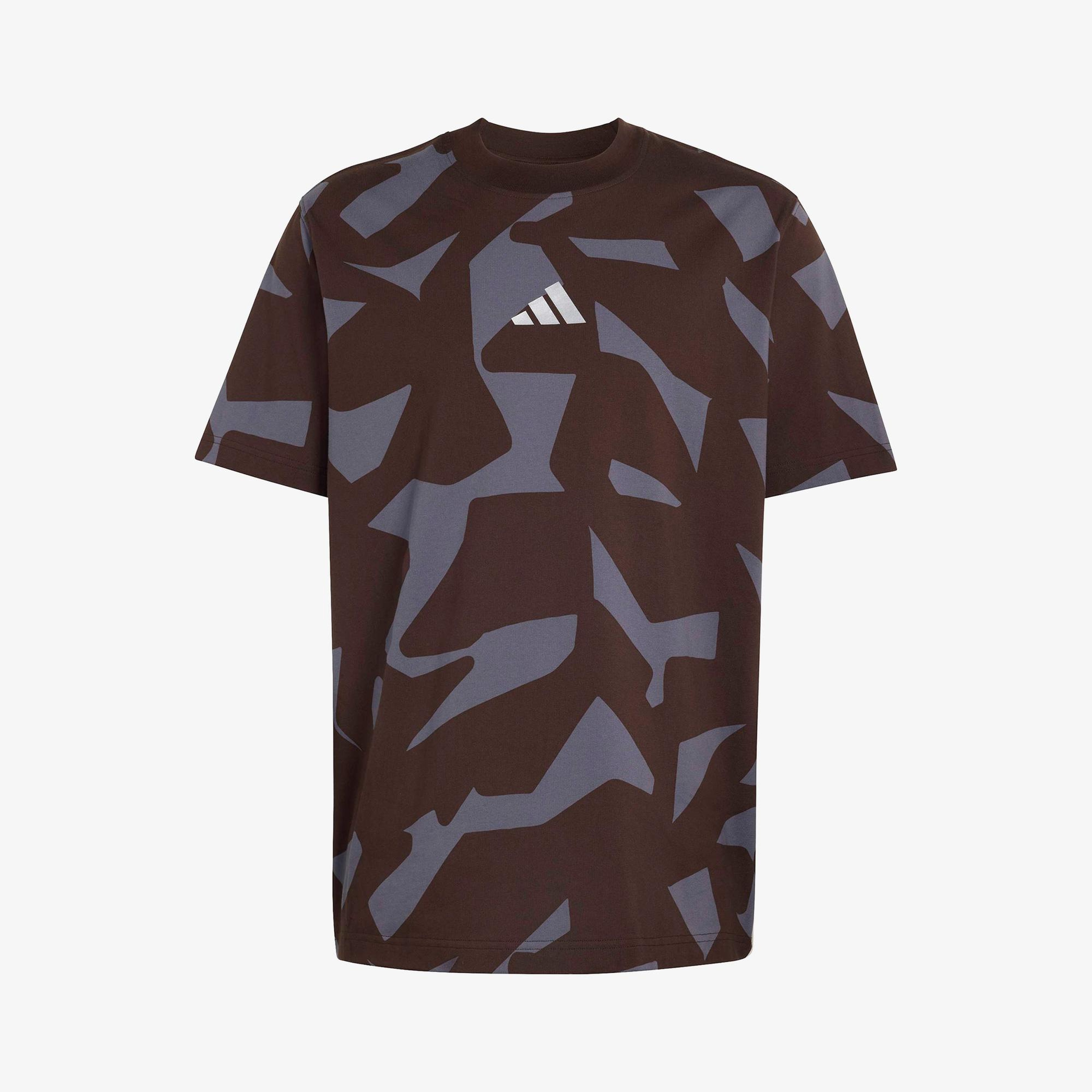adidas Amg C Ss T Erkek Kahverengi T-Shirt