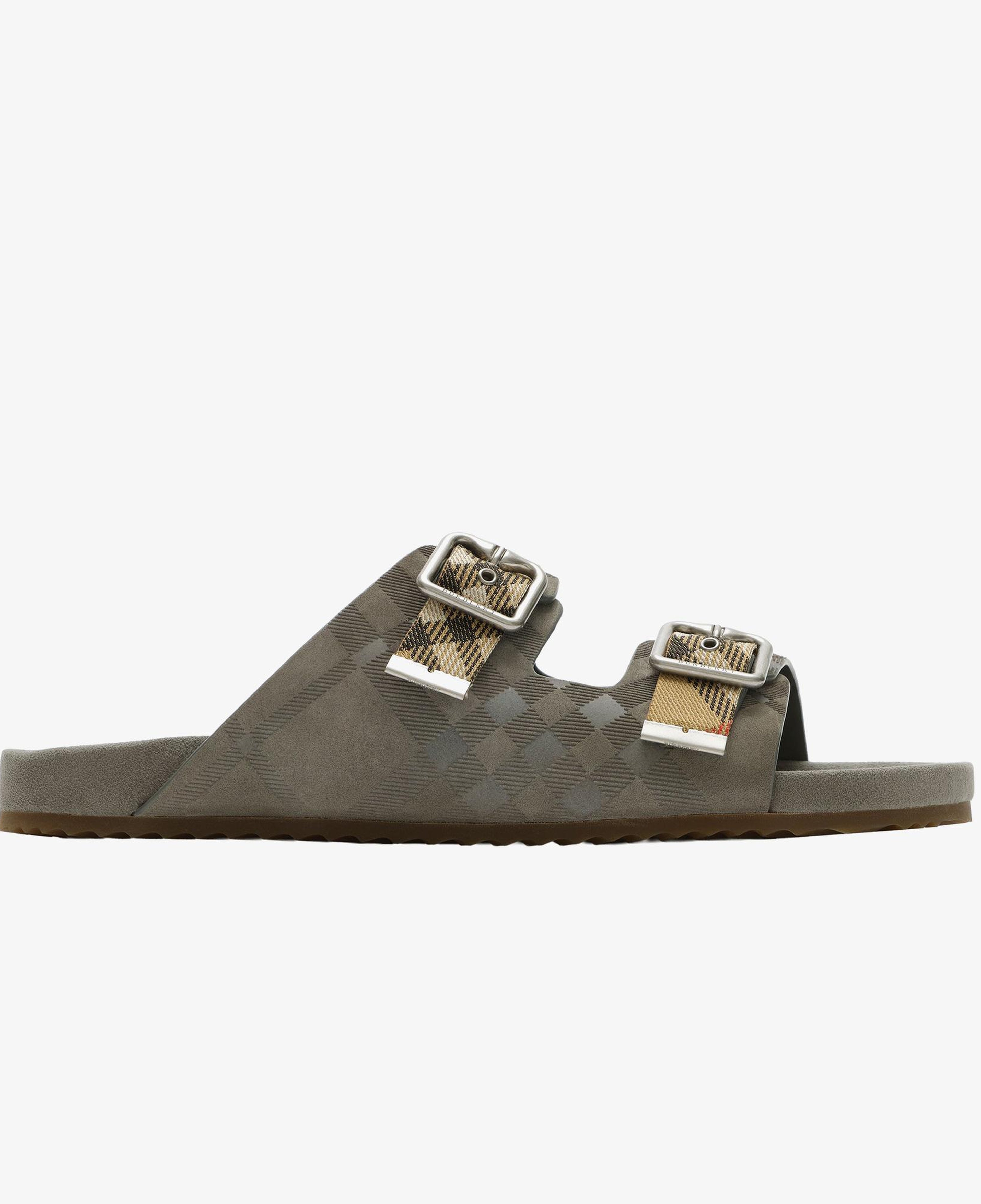 Burberry Urchin Erkek Gri Terlik