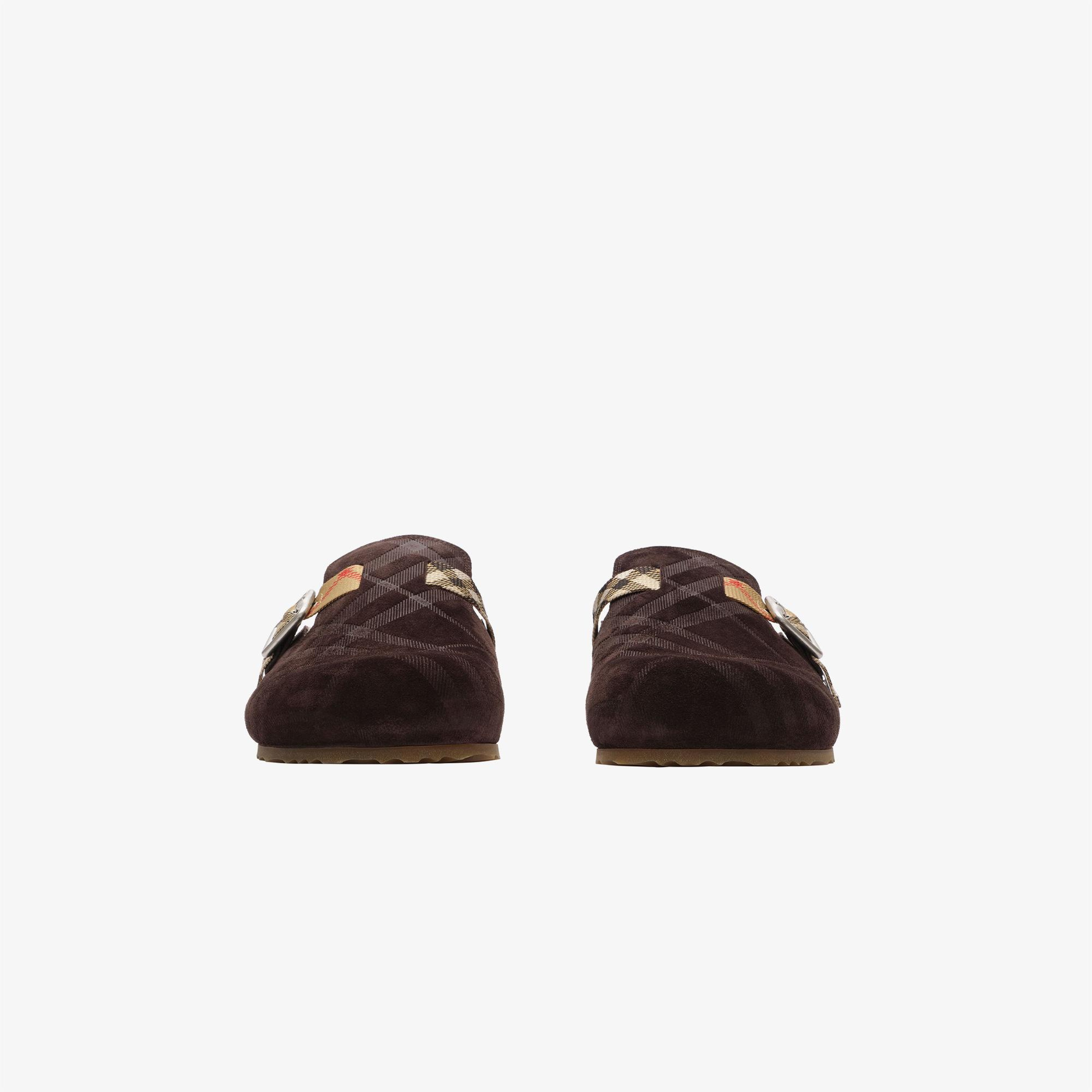 Burberry Urchin Shearling Erkek Kahverengi Terlik