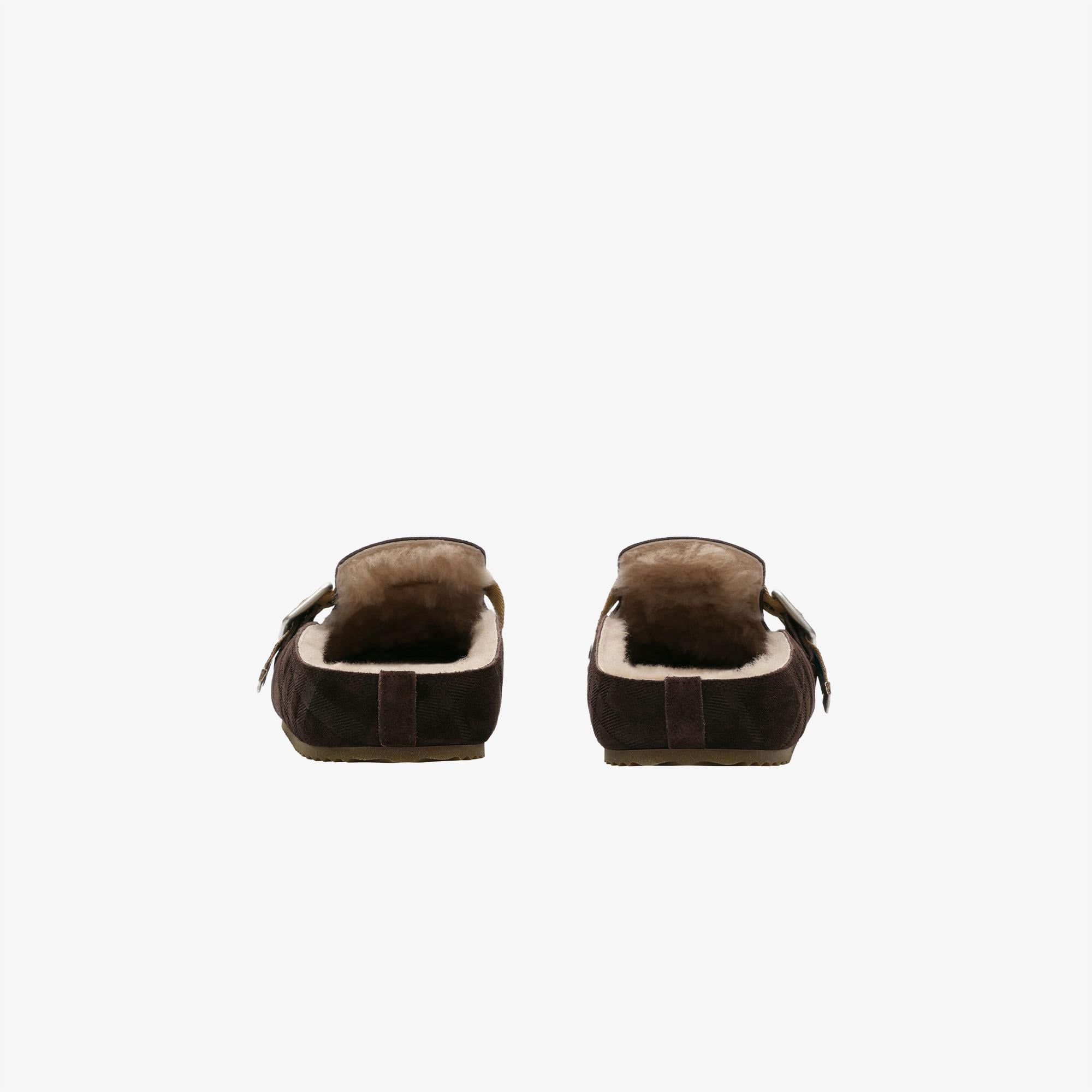 Burberry Urchin Shearling Erkek Kahverengi Terlik