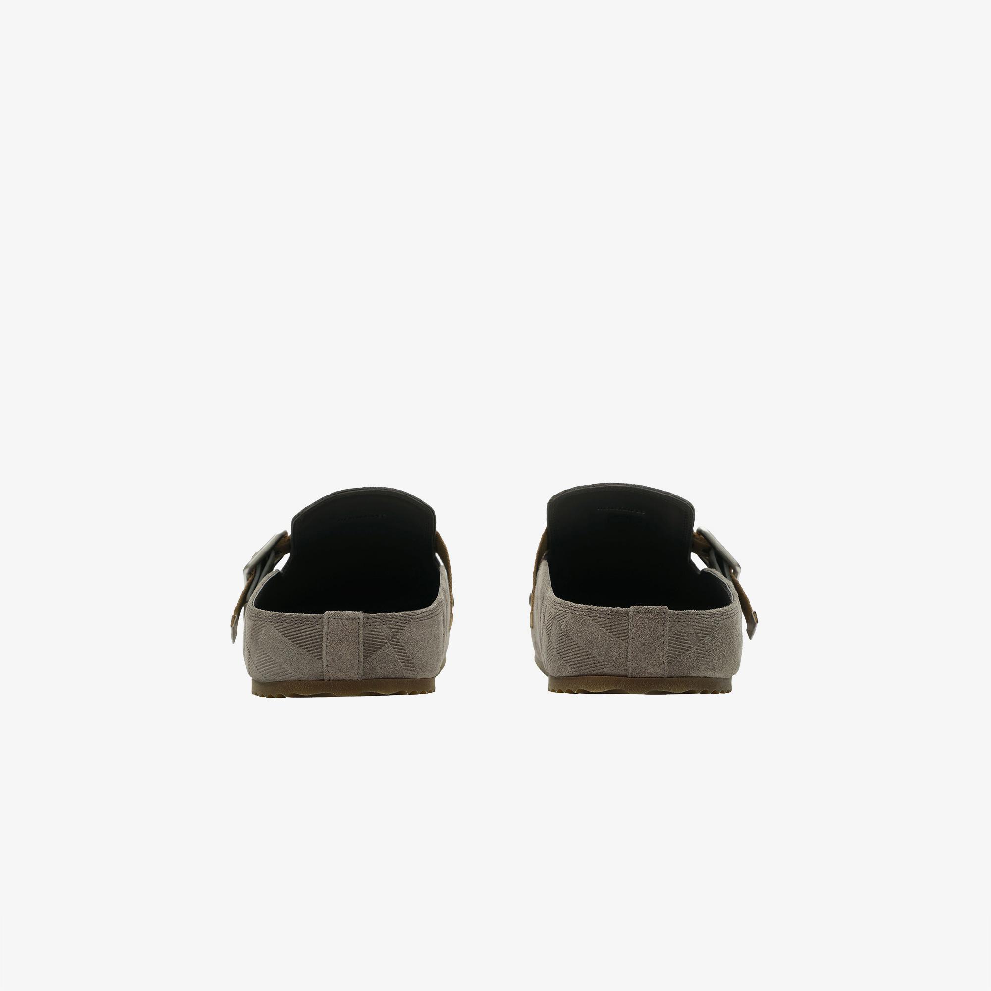 Burberry Urchin Erkek Gri Terlik
