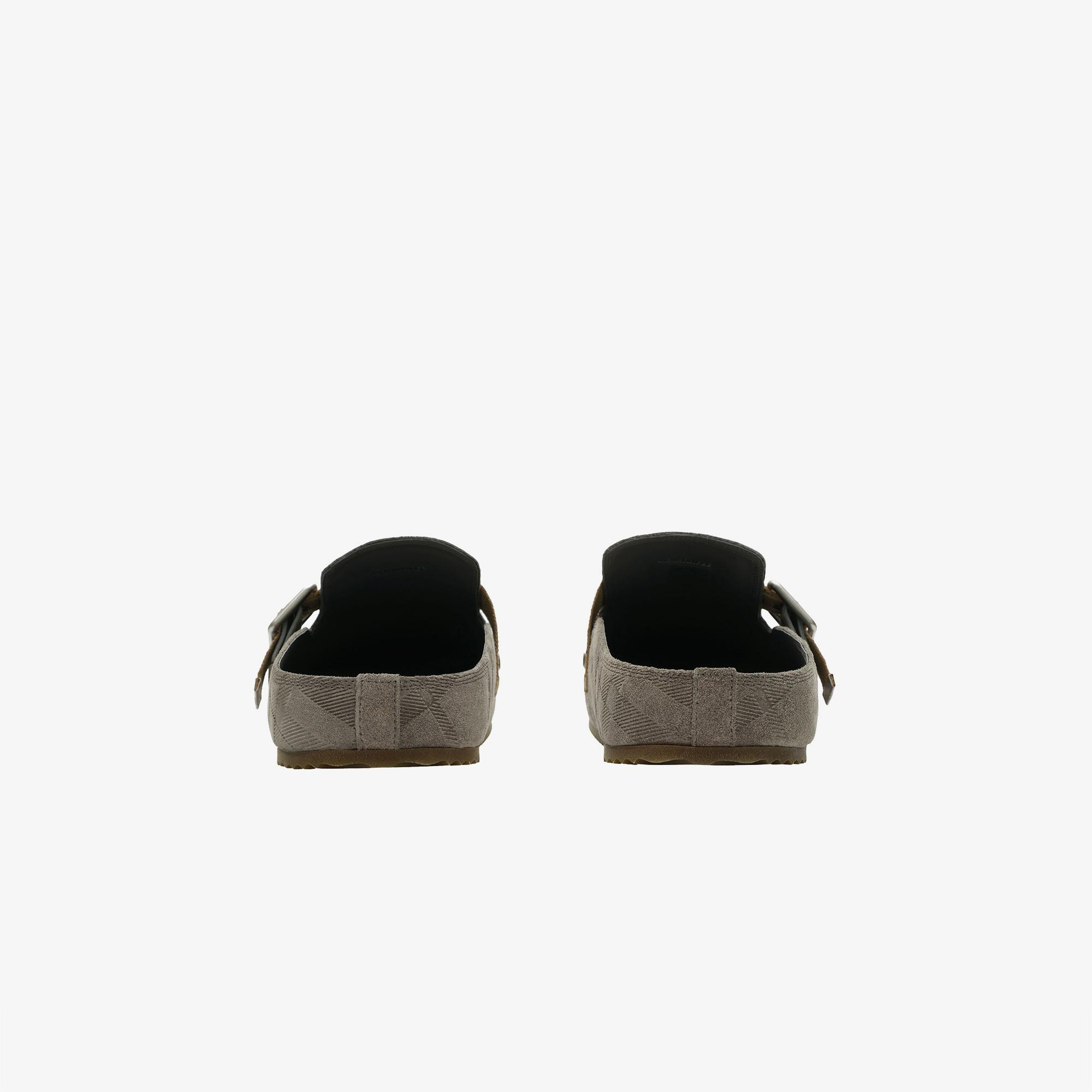 Burberry Urchin Erkek Gri Terlik