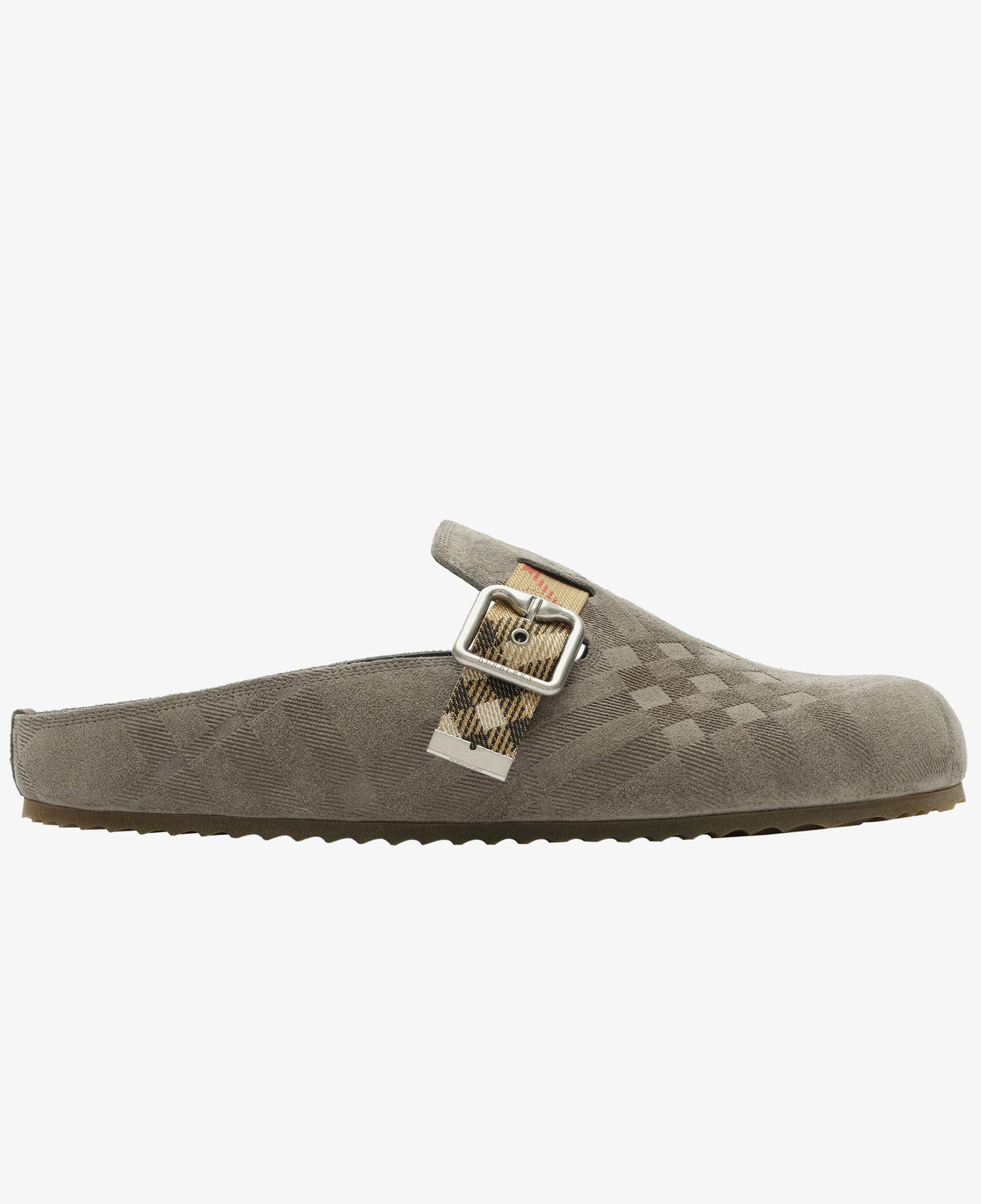 Burberry Urchin Erkek Gri Terlik