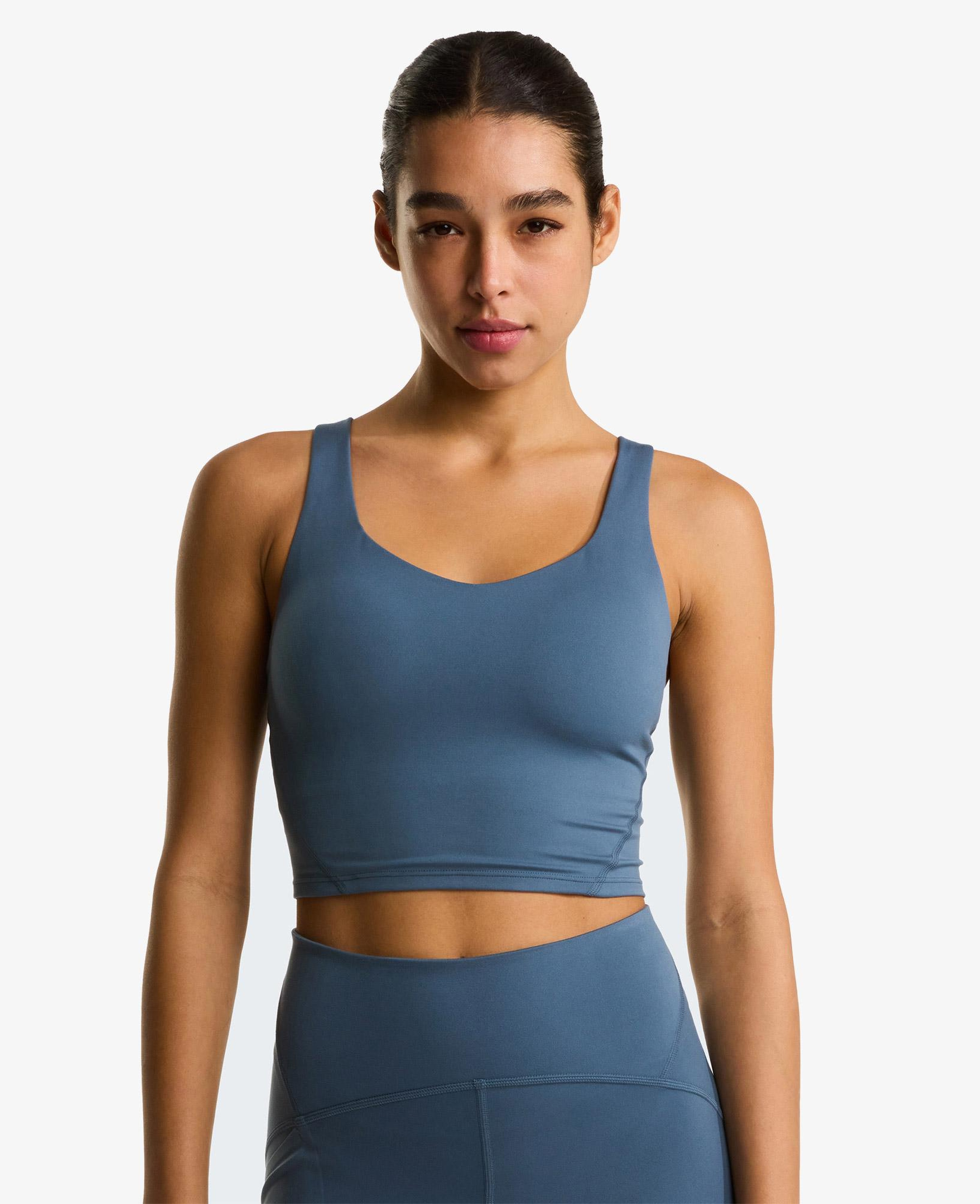 The North Face Jaida Long Line Kadın Mavi Bra