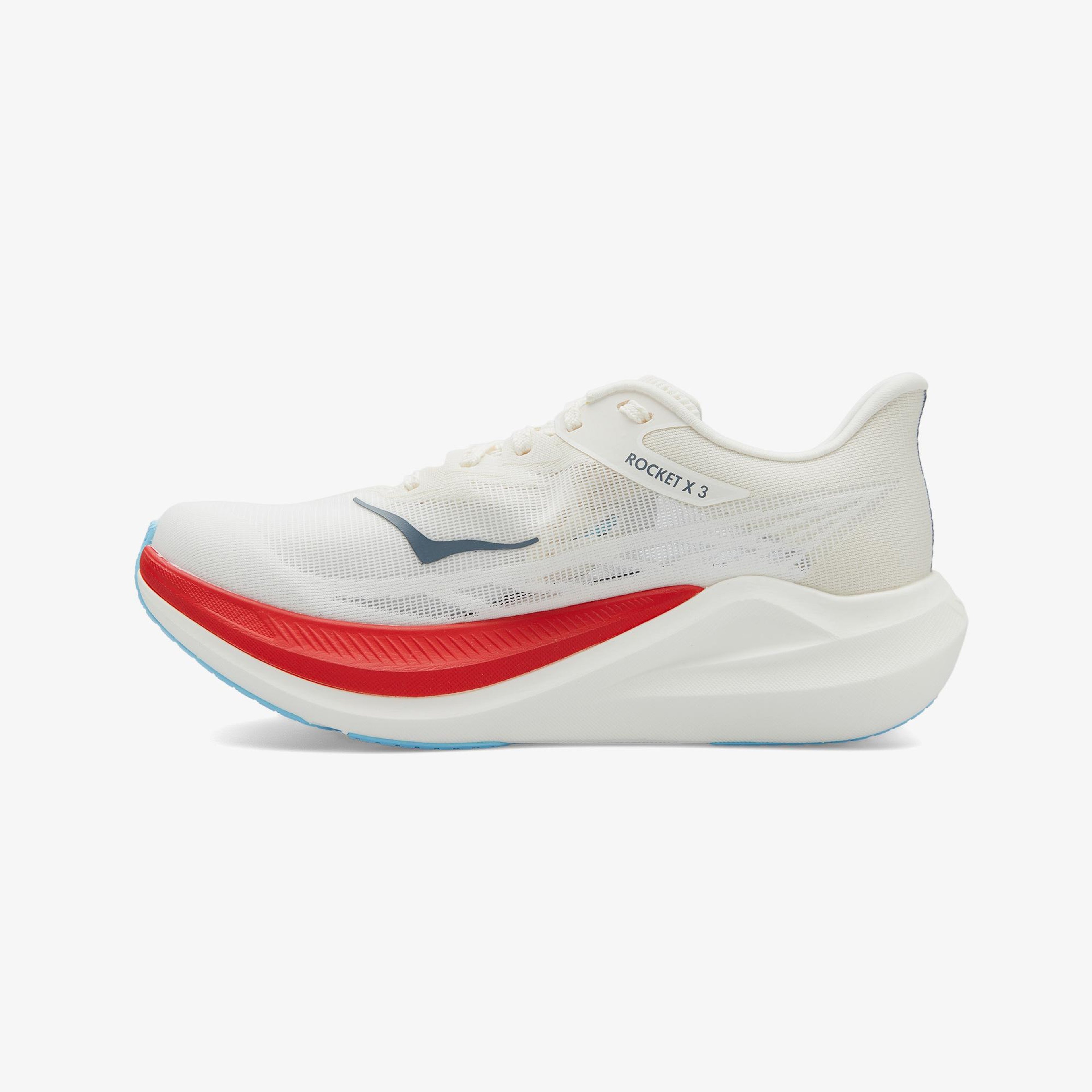 Hoka Rocket X 3 Unisex Bej Koşu Ayakkabısı
