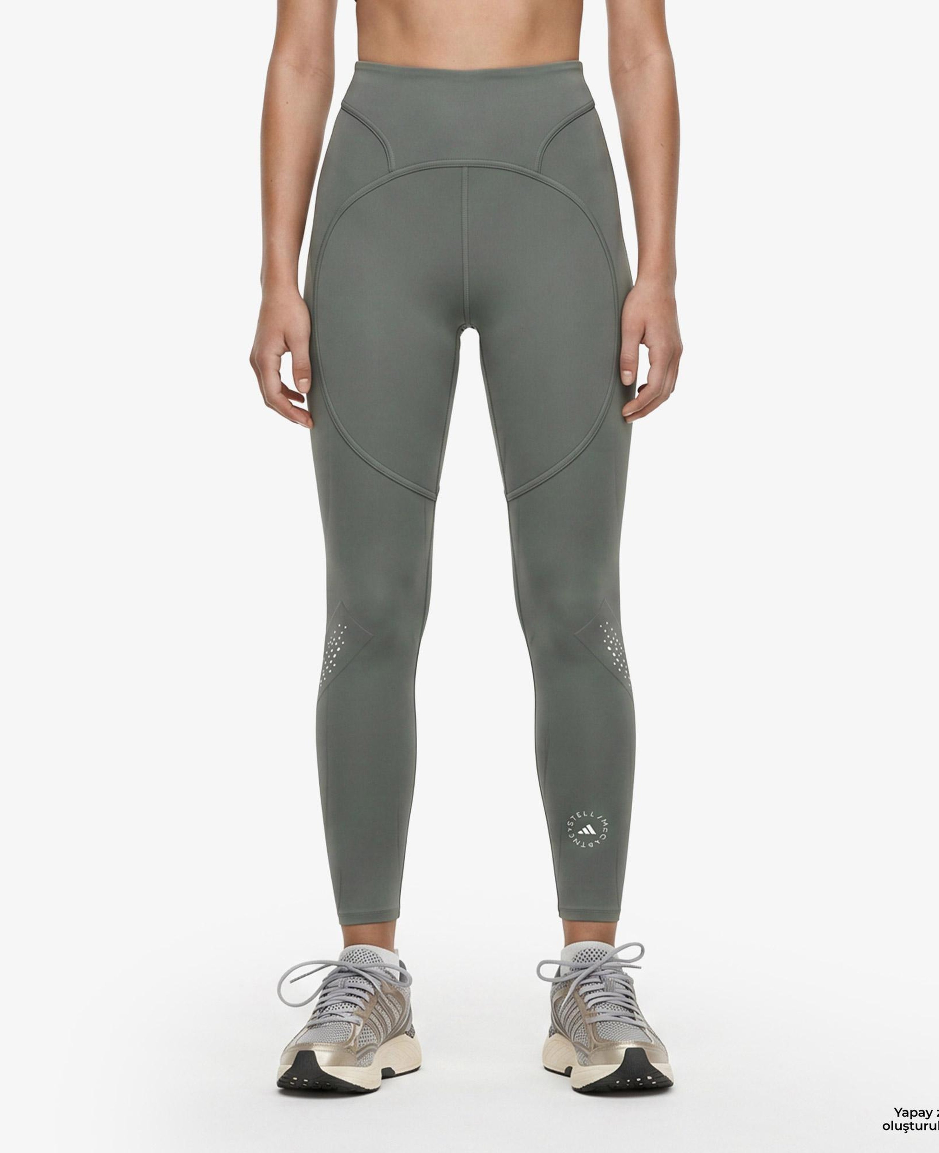 adidas by Stella McCartney Tpr 7/8 L Kadın Yeşil Tayt