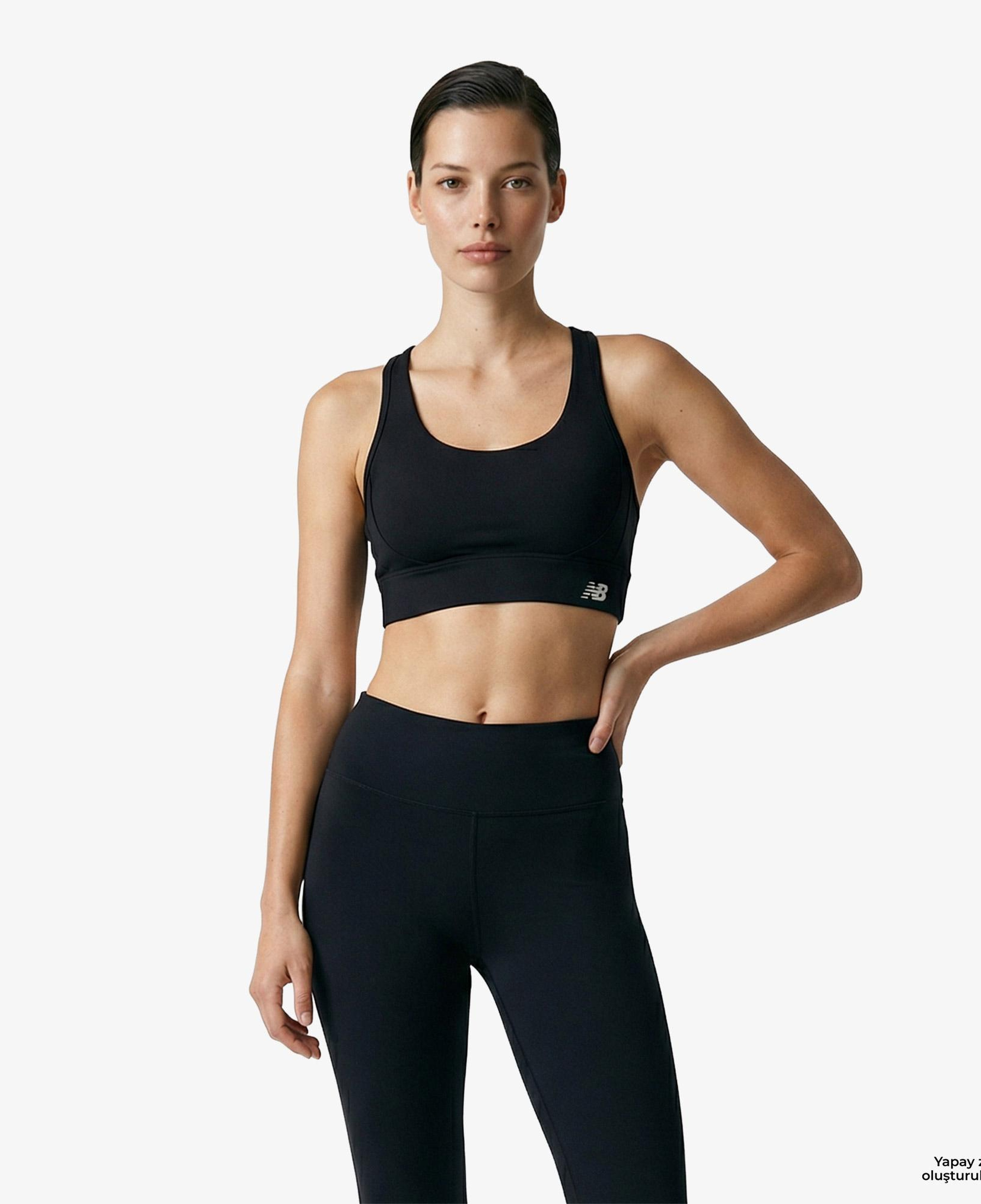 New Balance Tech Training Kadın Siyah Bra